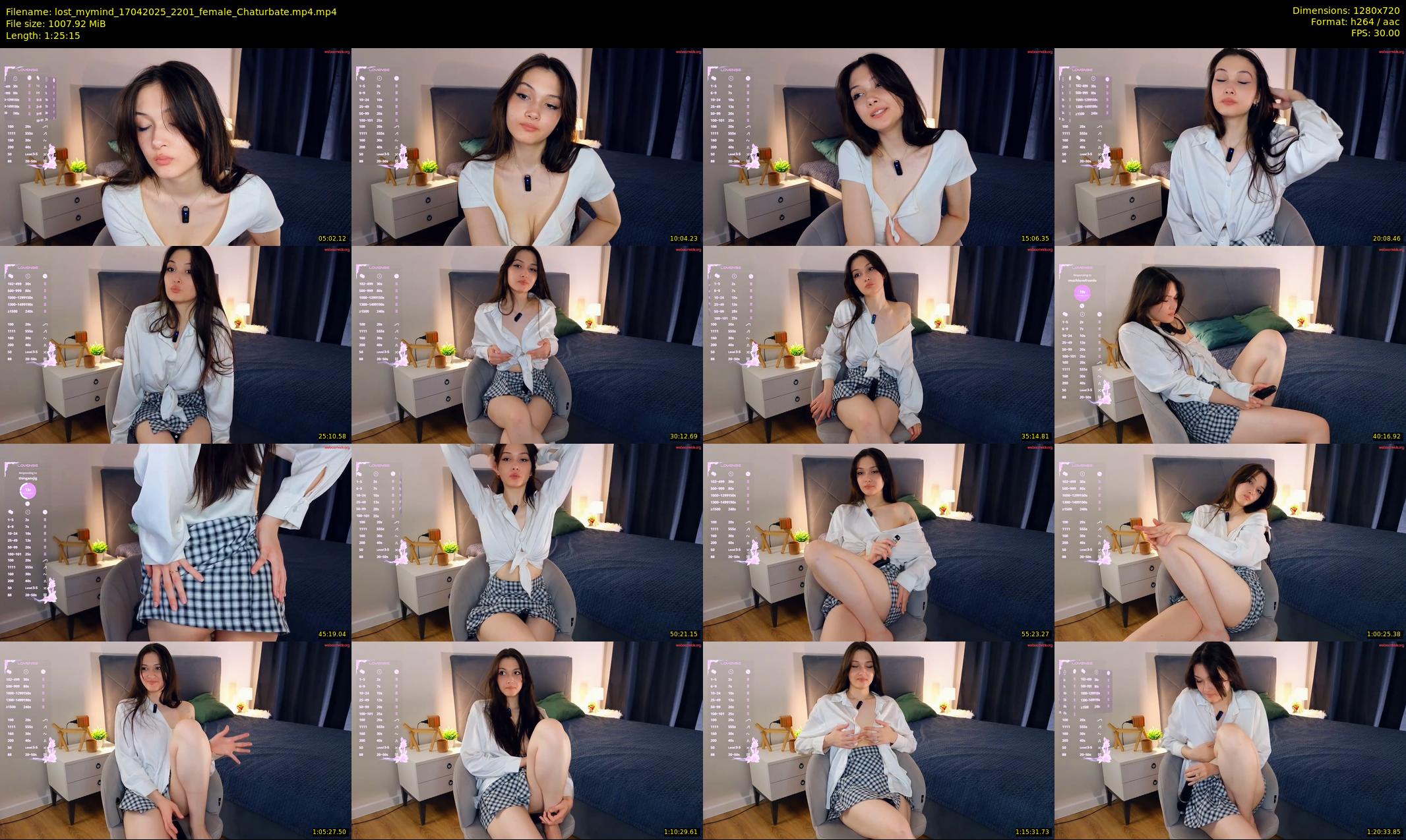 lost_mymind — 86 minute Chaturbate female cam show recording, 720p, Apr 17, 2025