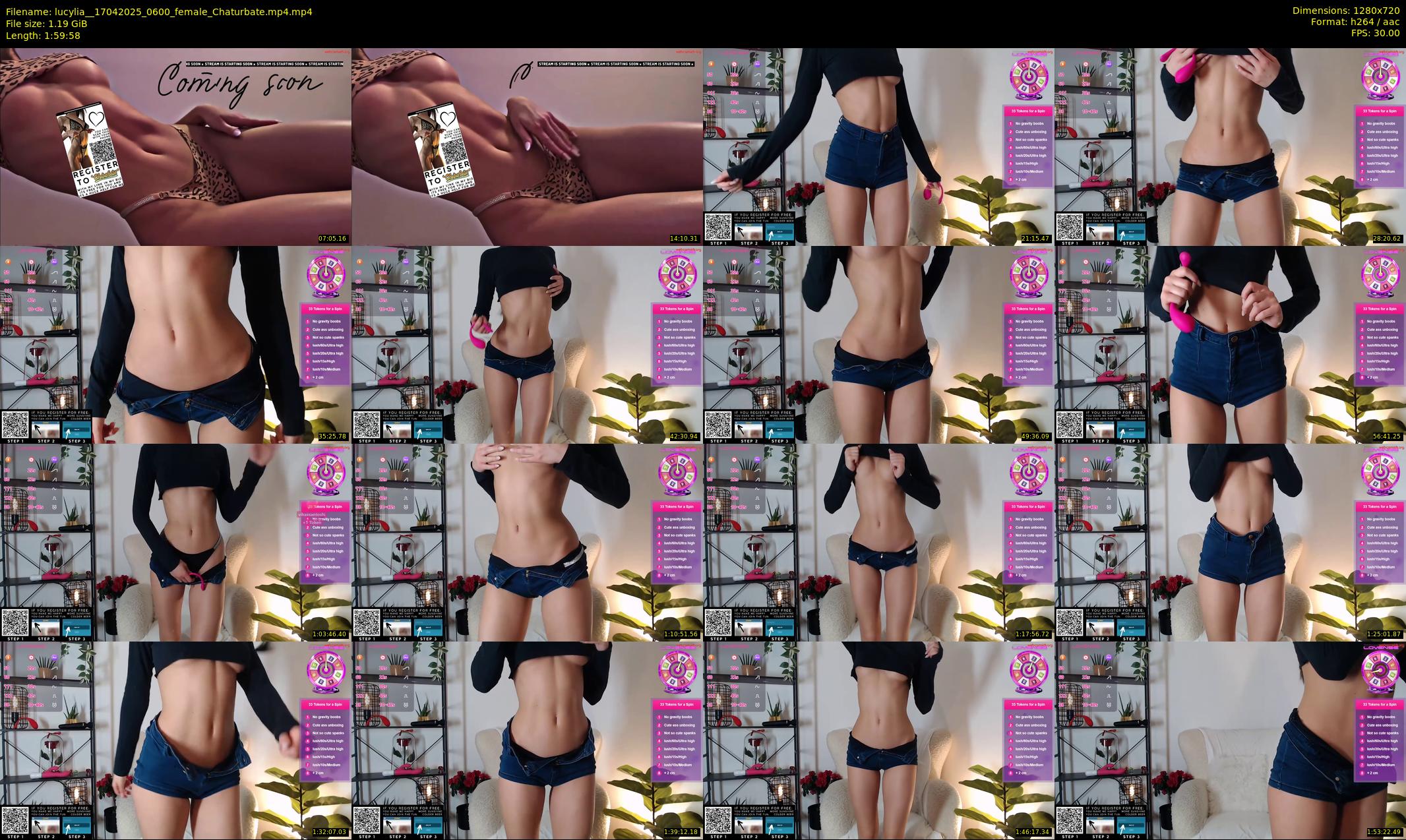 lucylia_ — 120 minute Chaturbate female cam show recording, 720p, Apr 17, 2025