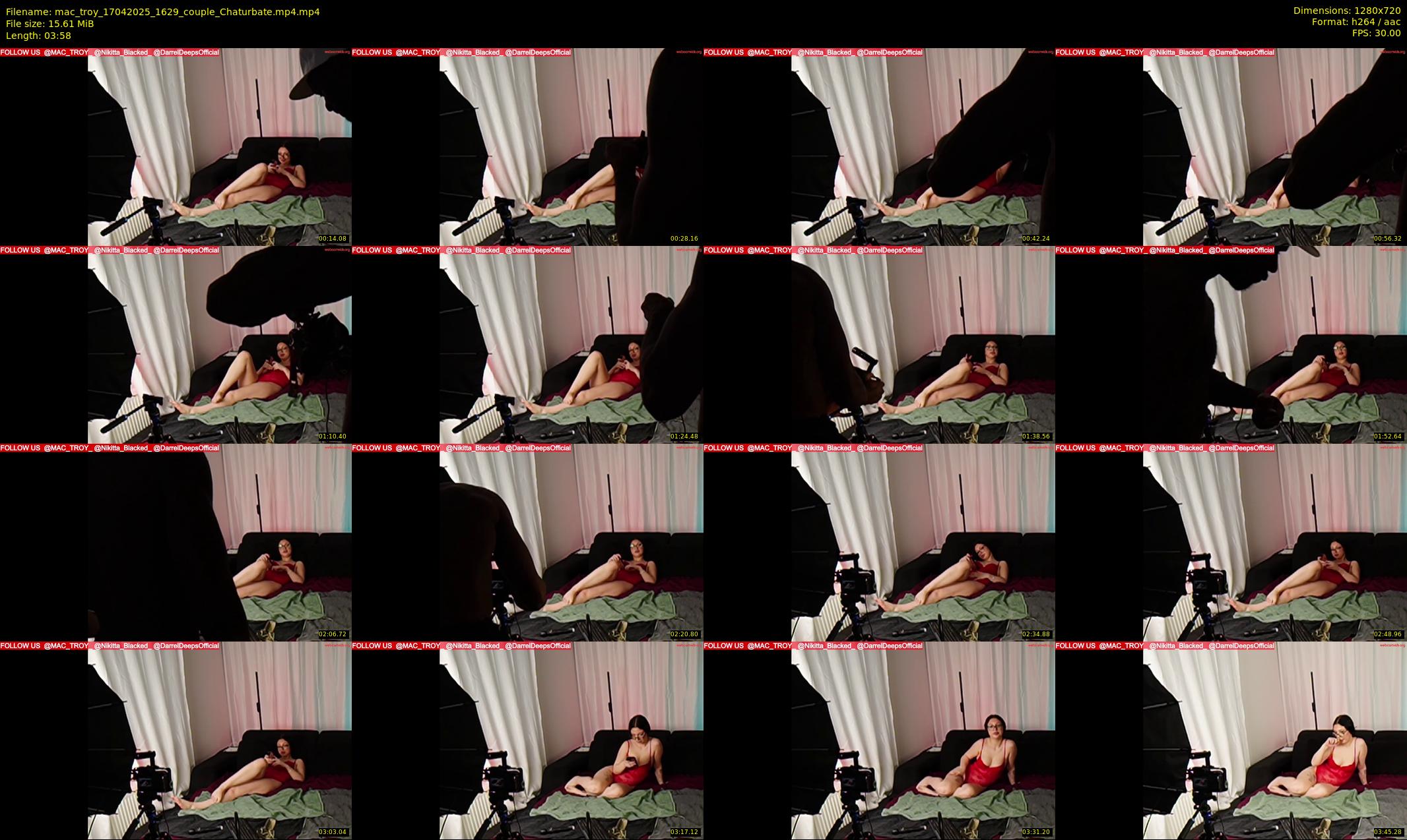 mac_troy — 4 minute Chaturbate couple cam show recording, 720p, Apr 17, 2025
