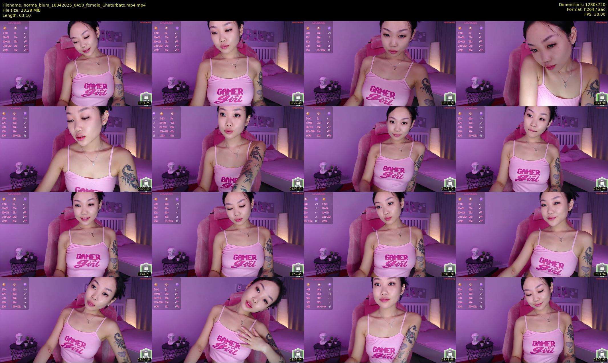 norma_blum — 4 minute Chaturbate female cam show recording, 720p, Apr 18, 2025
