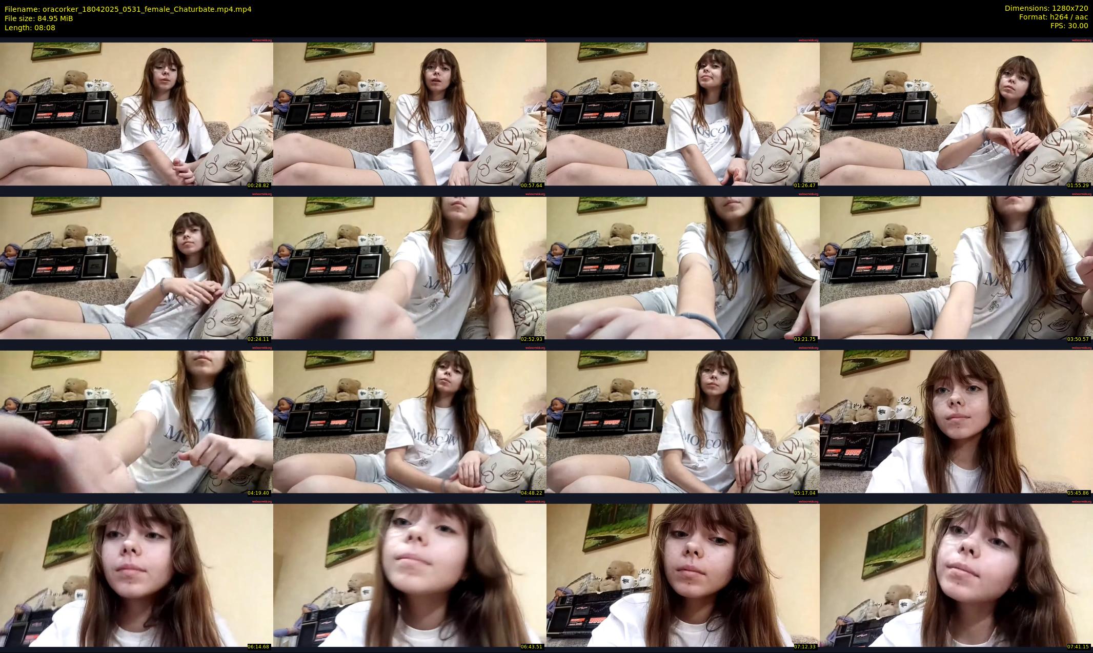 oracorker — 9 minute Chaturbate female cam show recording, 720p, Apr 18, 2025