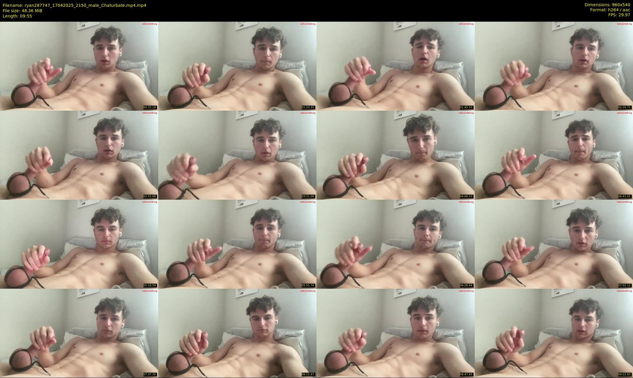 ryan287747 — 10 minute Chaturbate male cam show recording, 480p, Apr 17, 2025