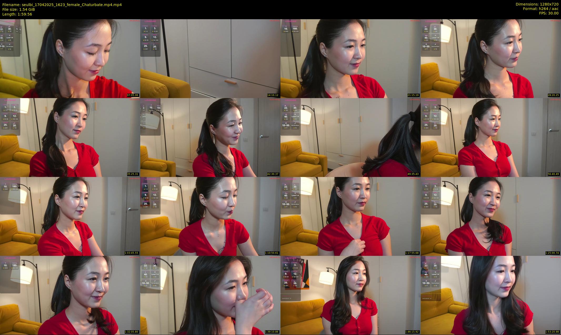 seulbi — 120 minute Chaturbate female cam show recording, 720p, Apr 17, 2025