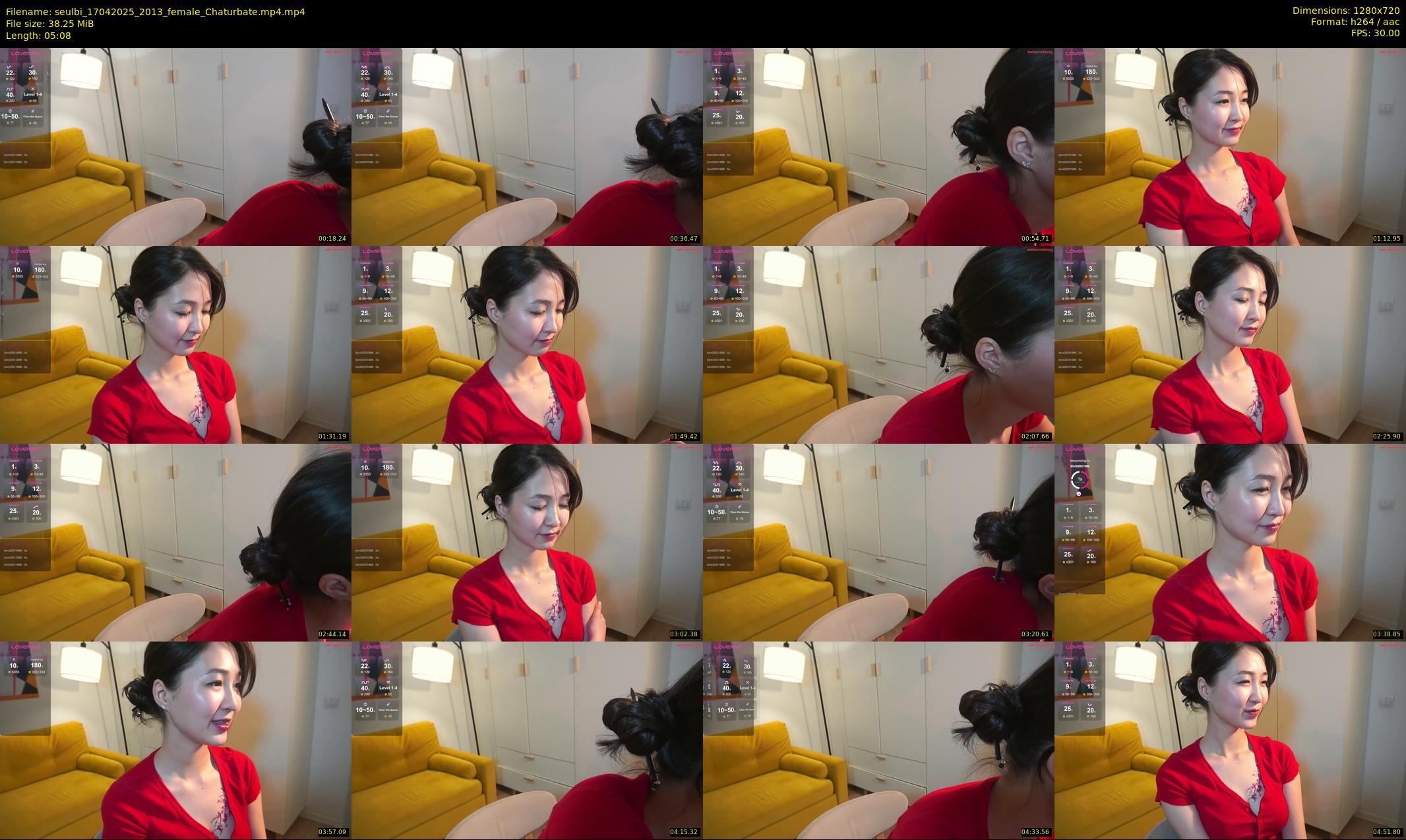 seulbi — 6 minute Chaturbate female cam show recording, 720p, Apr 17, 2025
