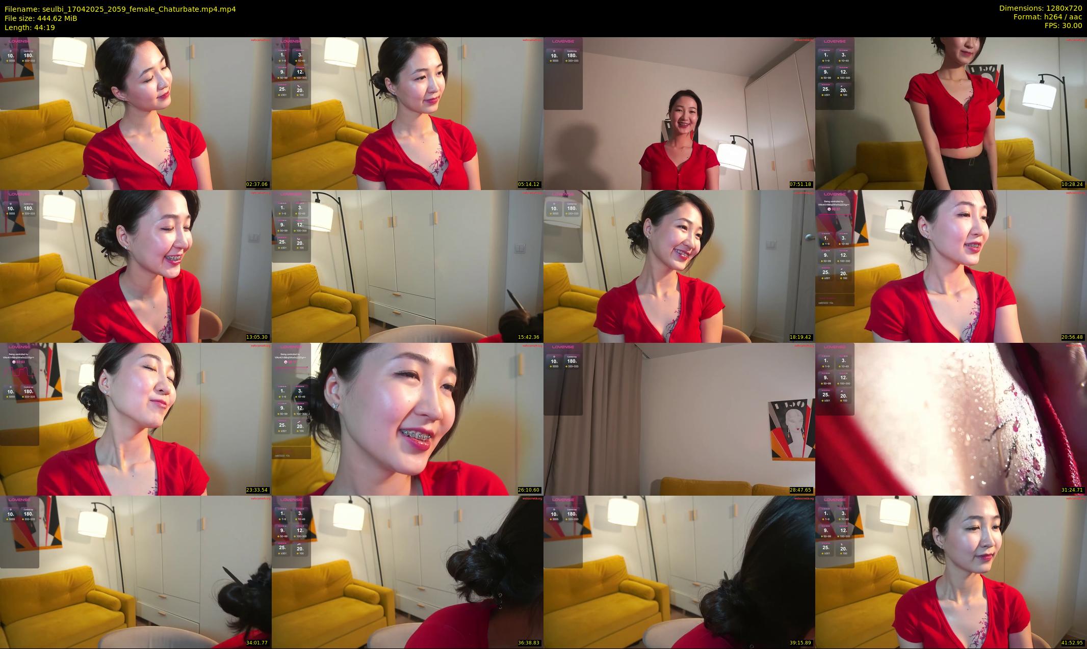 seulbi — 45 minute Chaturbate female cam show recording, 720p, Apr 17, 2025