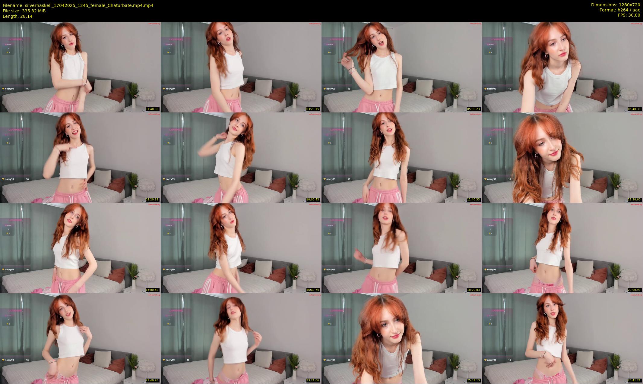 silverhaskell — 29 minute Chaturbate female cam show recording, 720p, Apr 17, 2025