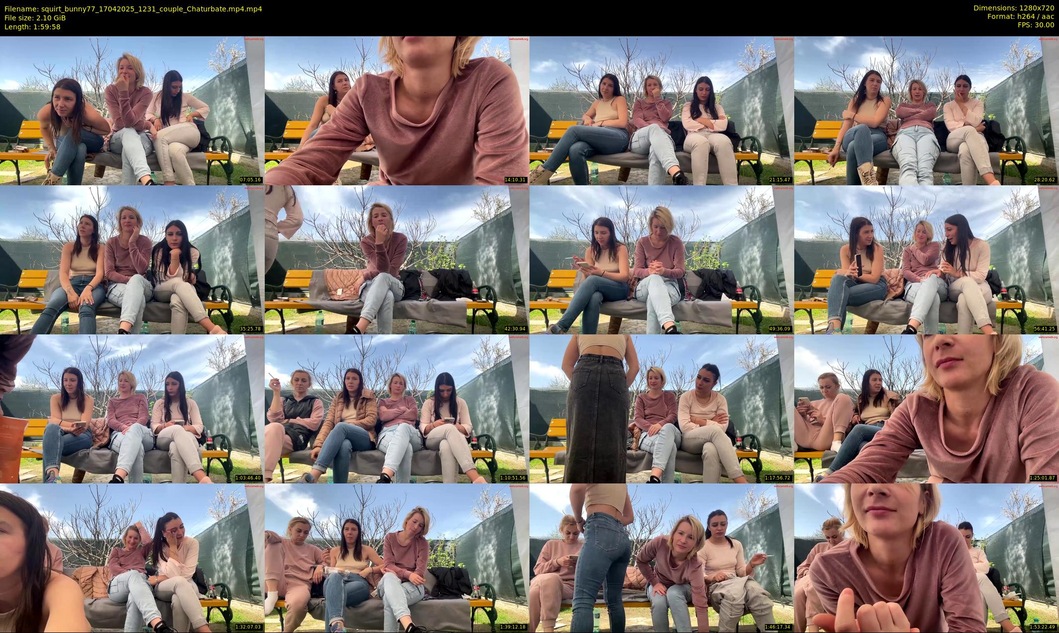 squirt_bunny77 — 120 minute Chaturbate couple cam show recording, 720p, Apr 17, 2025