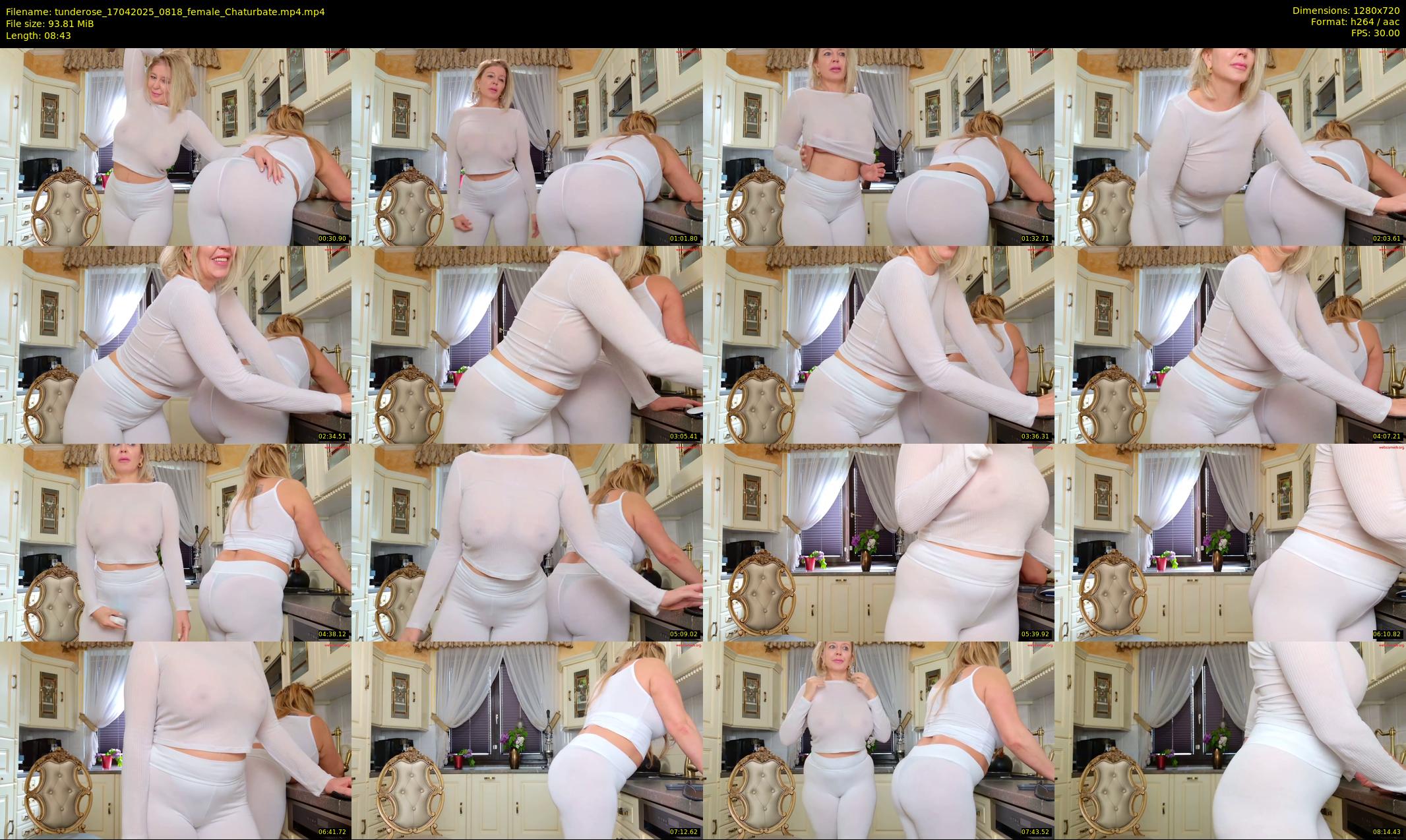 tunderose — 9 minute Chaturbate female cam show recording, 720p, Apr 17, 2025