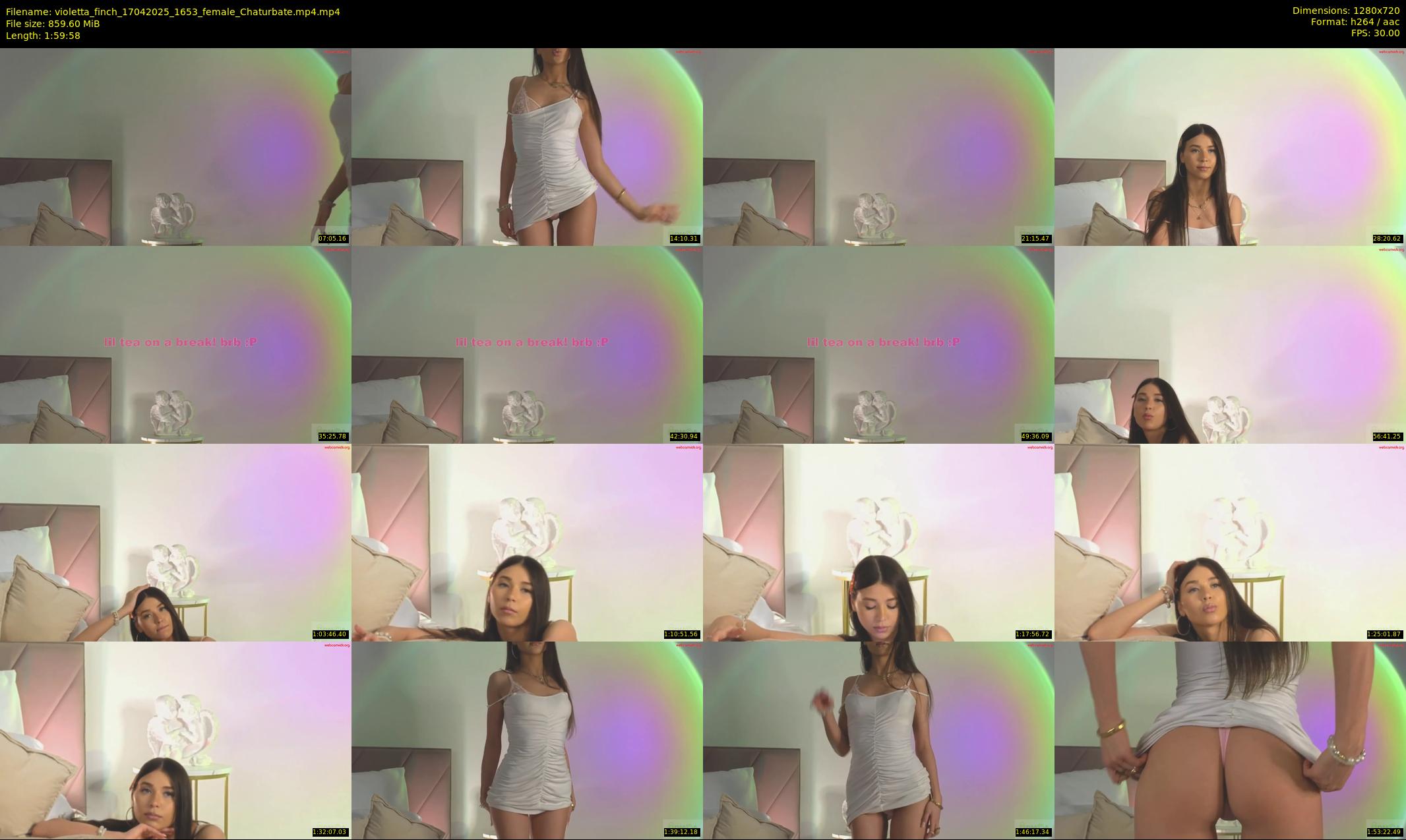violetta_finch — 120 minute Chaturbate female cam show recording, 720p, Apr 17, 2025