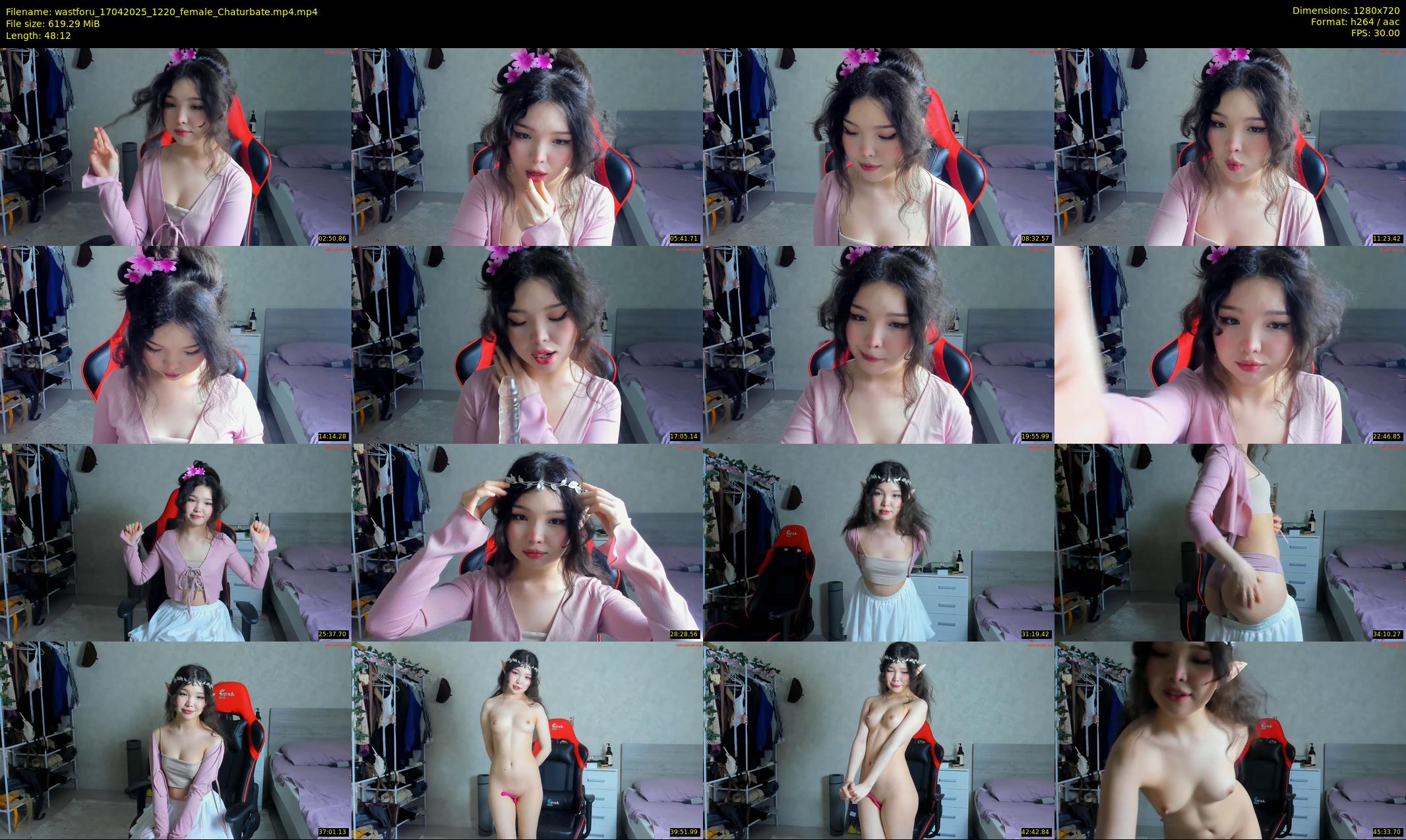 wastforu — 49 minute Chaturbate female cam show recording, 720p, Apr 17, 2025