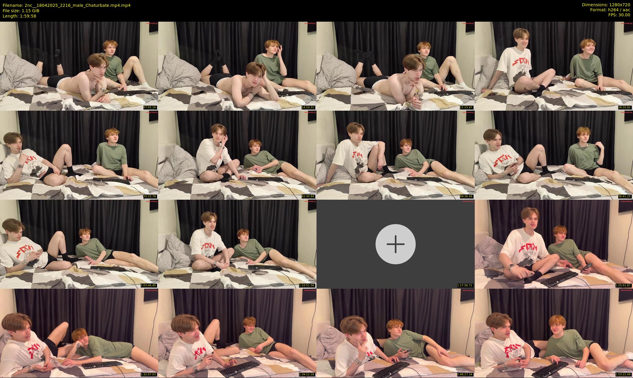 2nc_ — 120 minute Chaturbate couple cam show recording, 720p, Apr 18, 2025