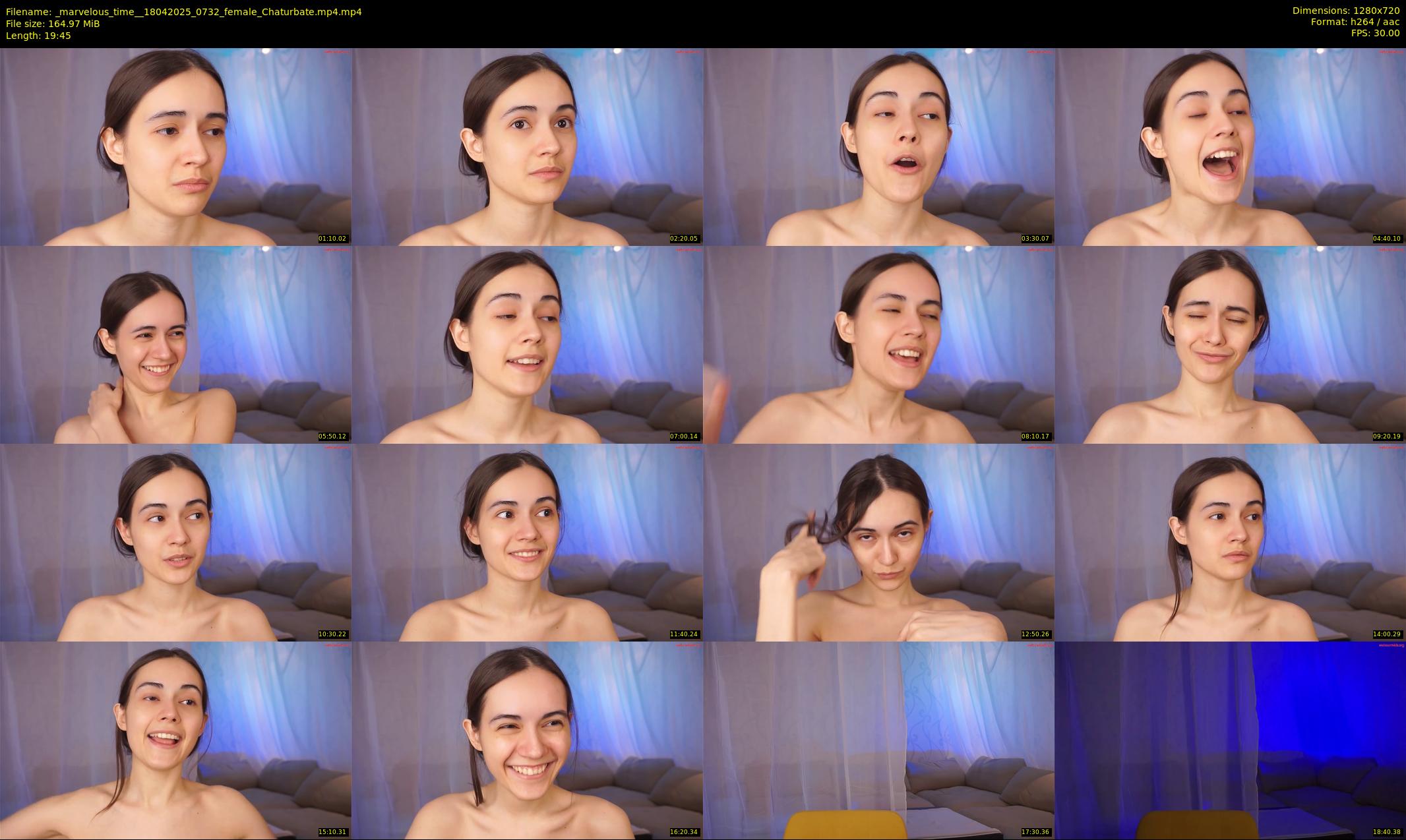 _marvelous_time_ — 20 minute Chaturbate female cam show recording, 720p, Apr 18, 2025