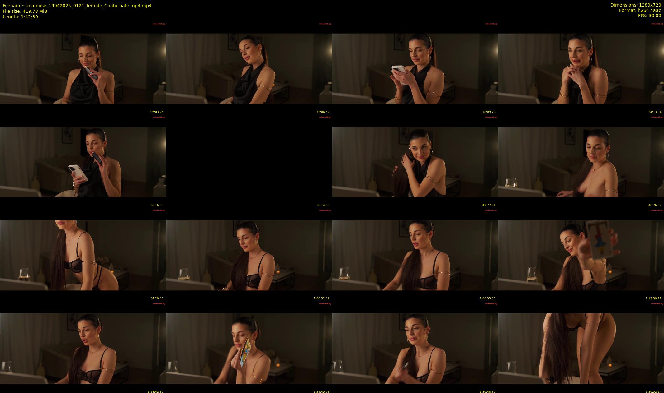anamuse — 103 minute Chaturbate female cam show recording, 720p, Apr 19, 2025