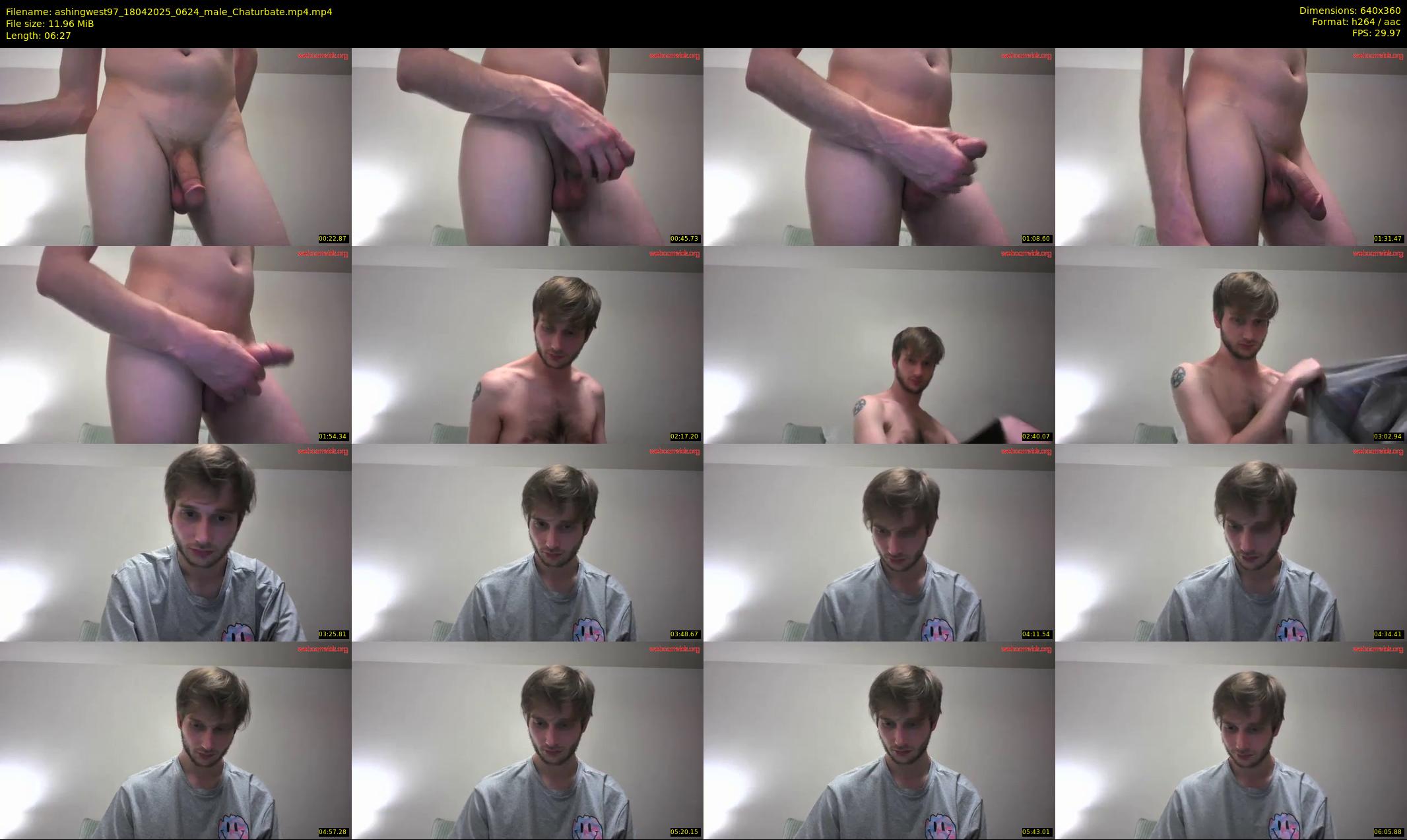 ashingwest97 — 7 minute Chaturbate male cam show recording, 360p, Apr 18, 2025