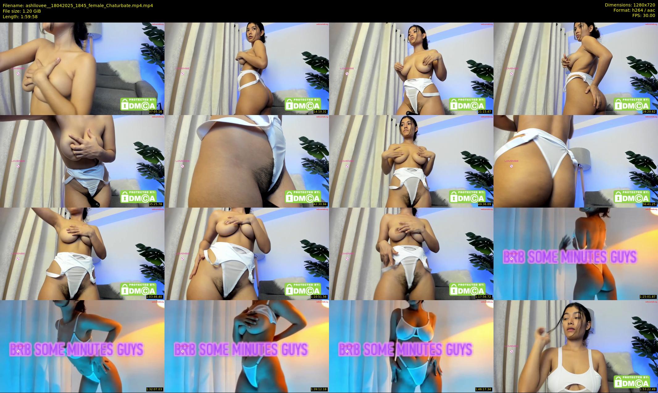 ashllovee_ — 120 minute Chaturbate female cam show recording, 720p, Apr 18, 2025