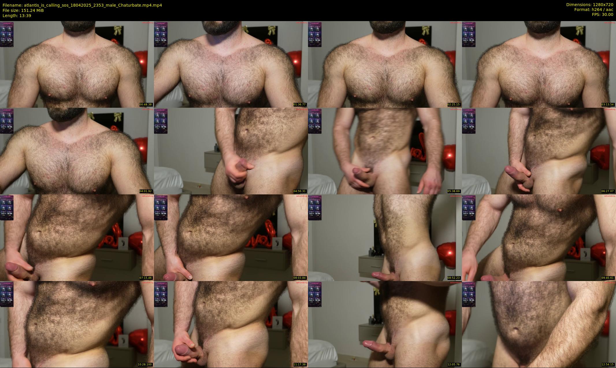atlantis_is_calling_sos — 14 minute Chaturbate male cam show recording, 720p, Apr 18, 2025