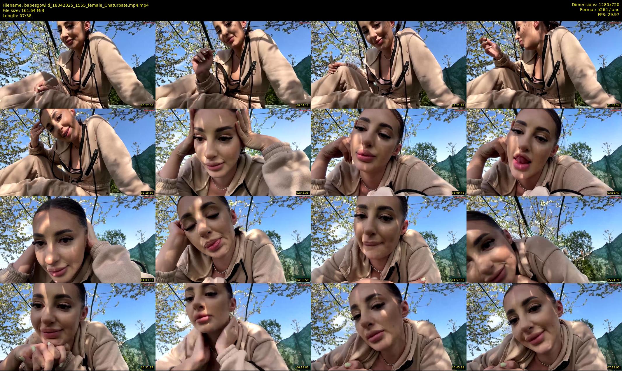 babesgowild — 8 minute Chaturbate couple cam show recording, 720p, Apr 18, 2025