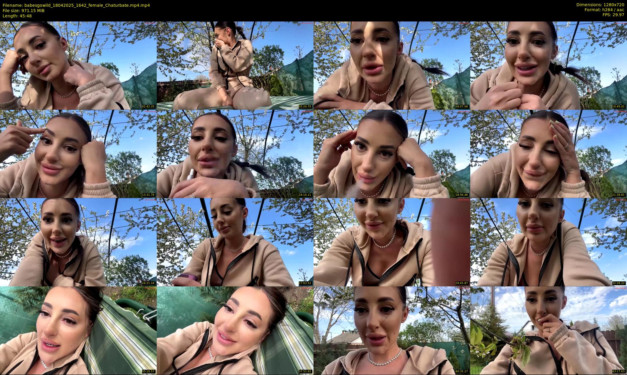 babesgowild — 46 minute Chaturbate couple cam show recording, 720p, Apr 18, 2025