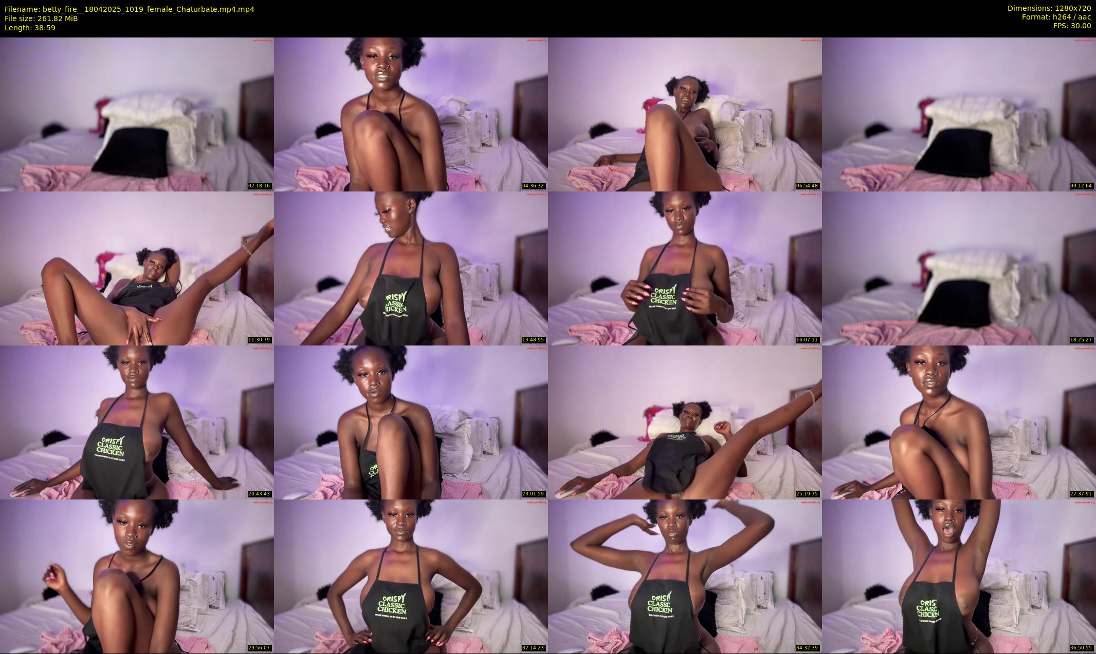 betty_fire_ — 39 minute Chaturbate female cam show recording, 720p, Apr 18, 2025