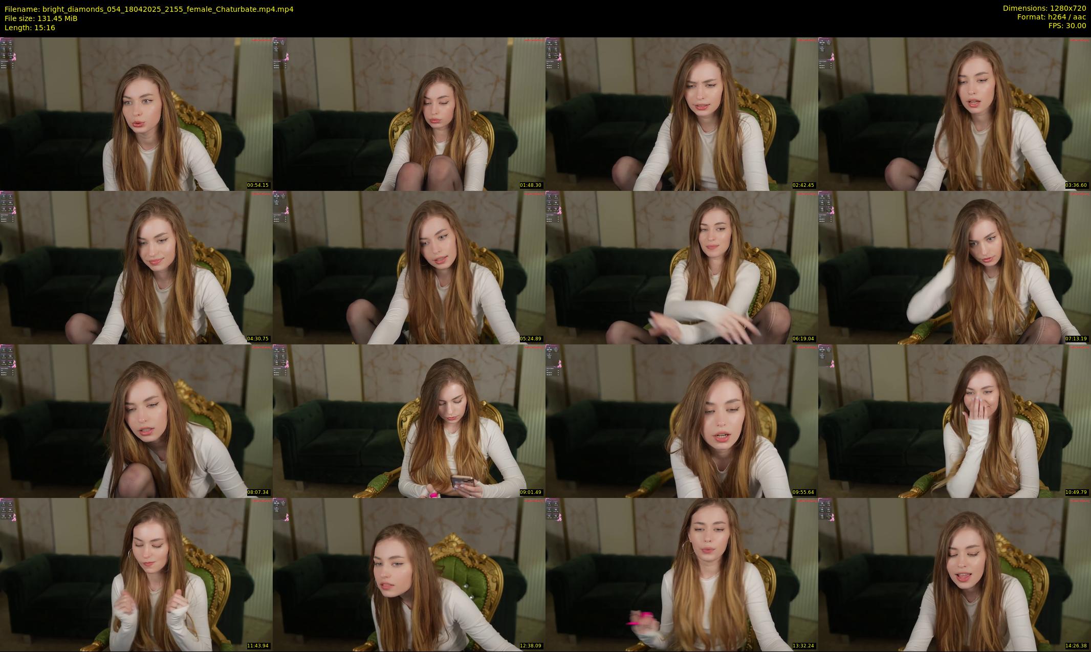 bright_diamonds_054 — 16 minute Chaturbate couple cam show recording, 720p, Apr 18, 2025