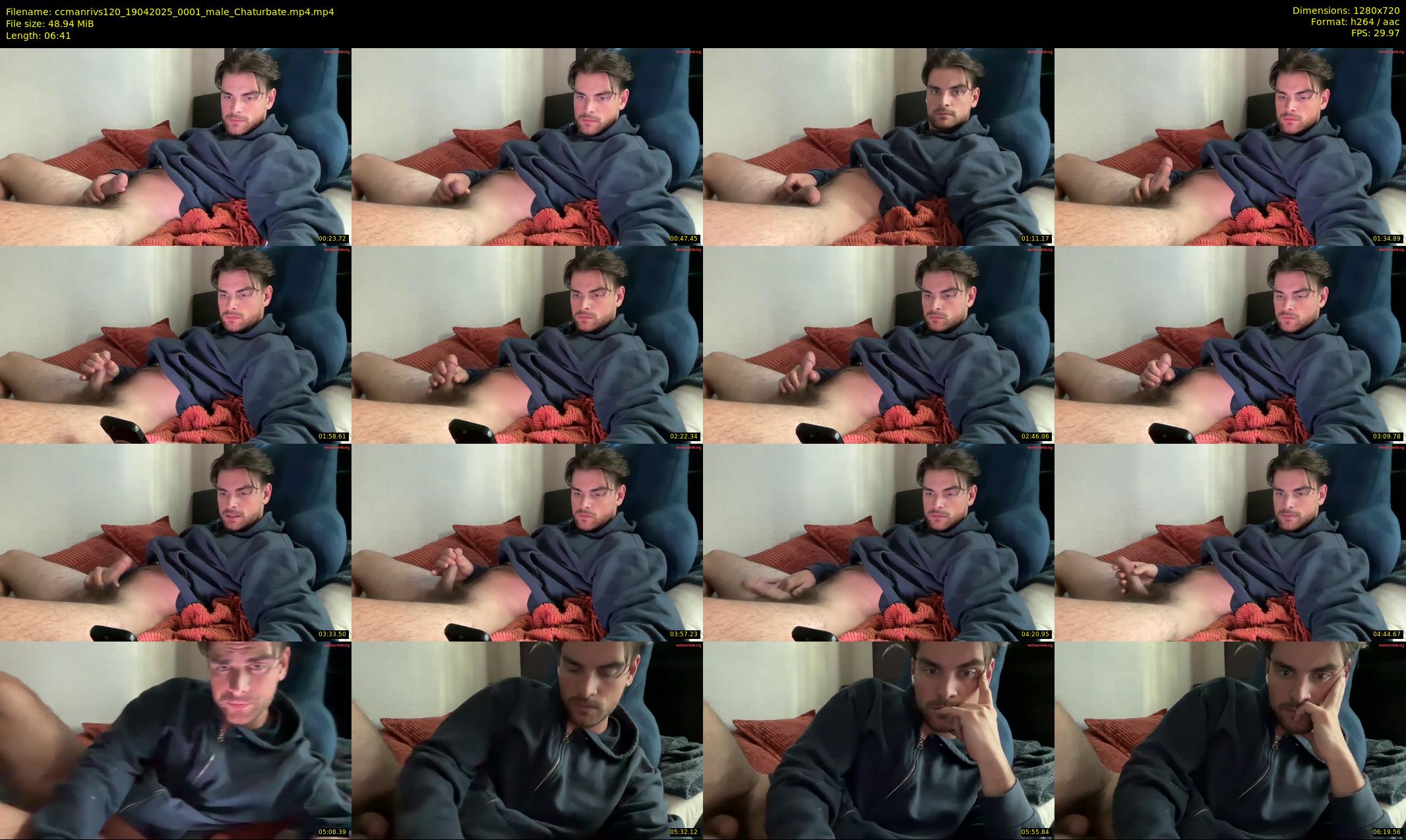 ccmanrivs120 — 7 minute Chaturbate male cam show recording, 720p, Apr 19, 2025