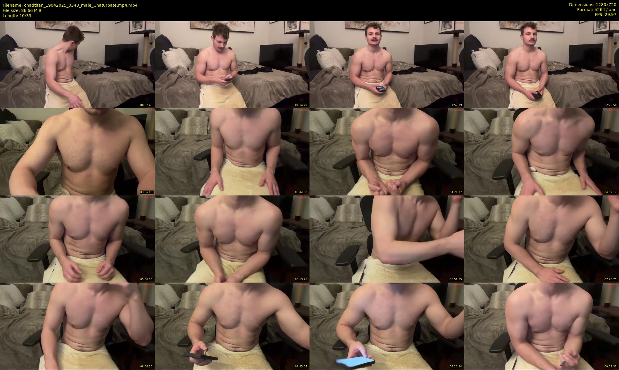 chadtitan — 11 minute Chaturbate male cam show recording, 720p, Apr 19, 2025