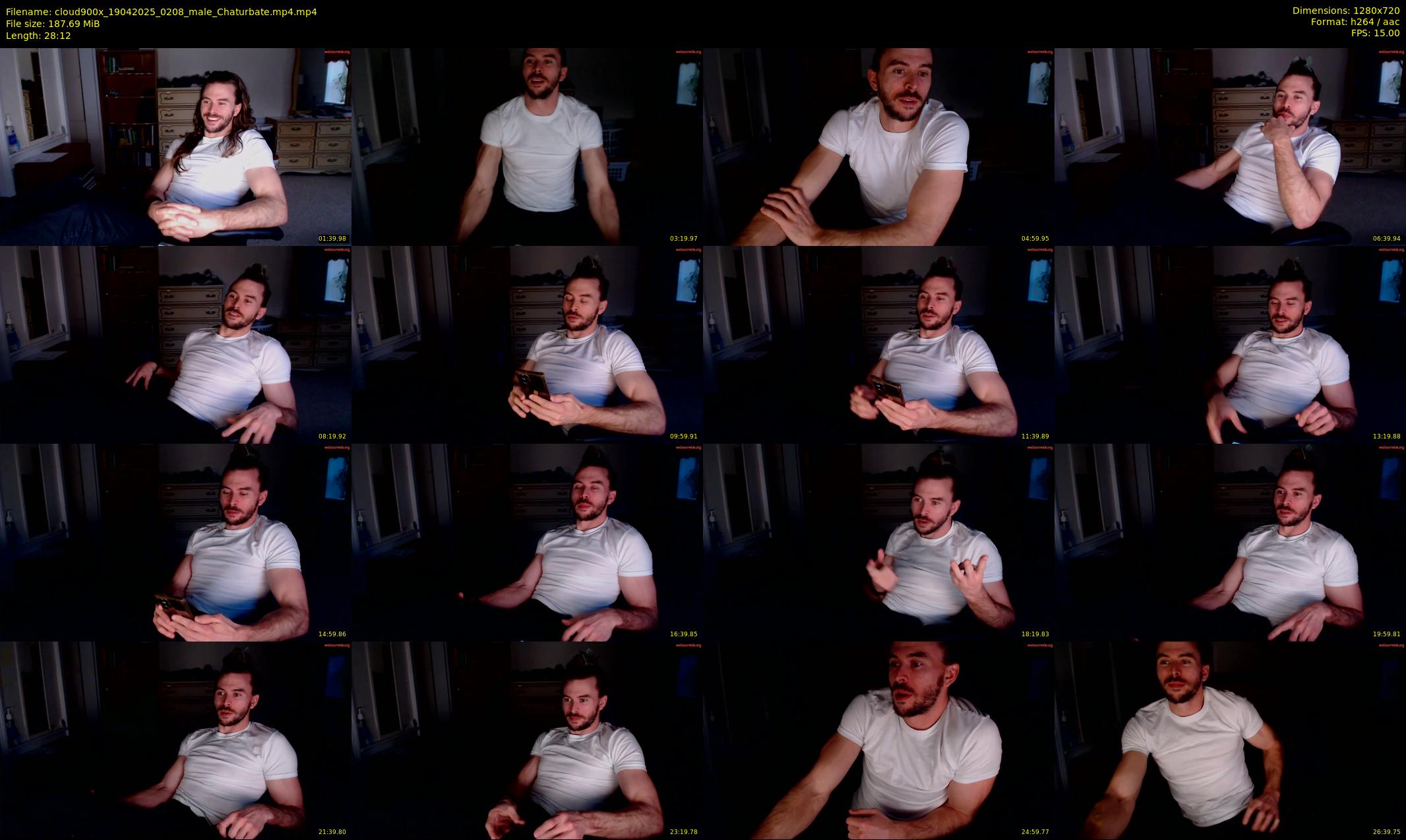 cloud900x — 29 minute Chaturbate male cam show recording, 720p, Apr 19, 2025