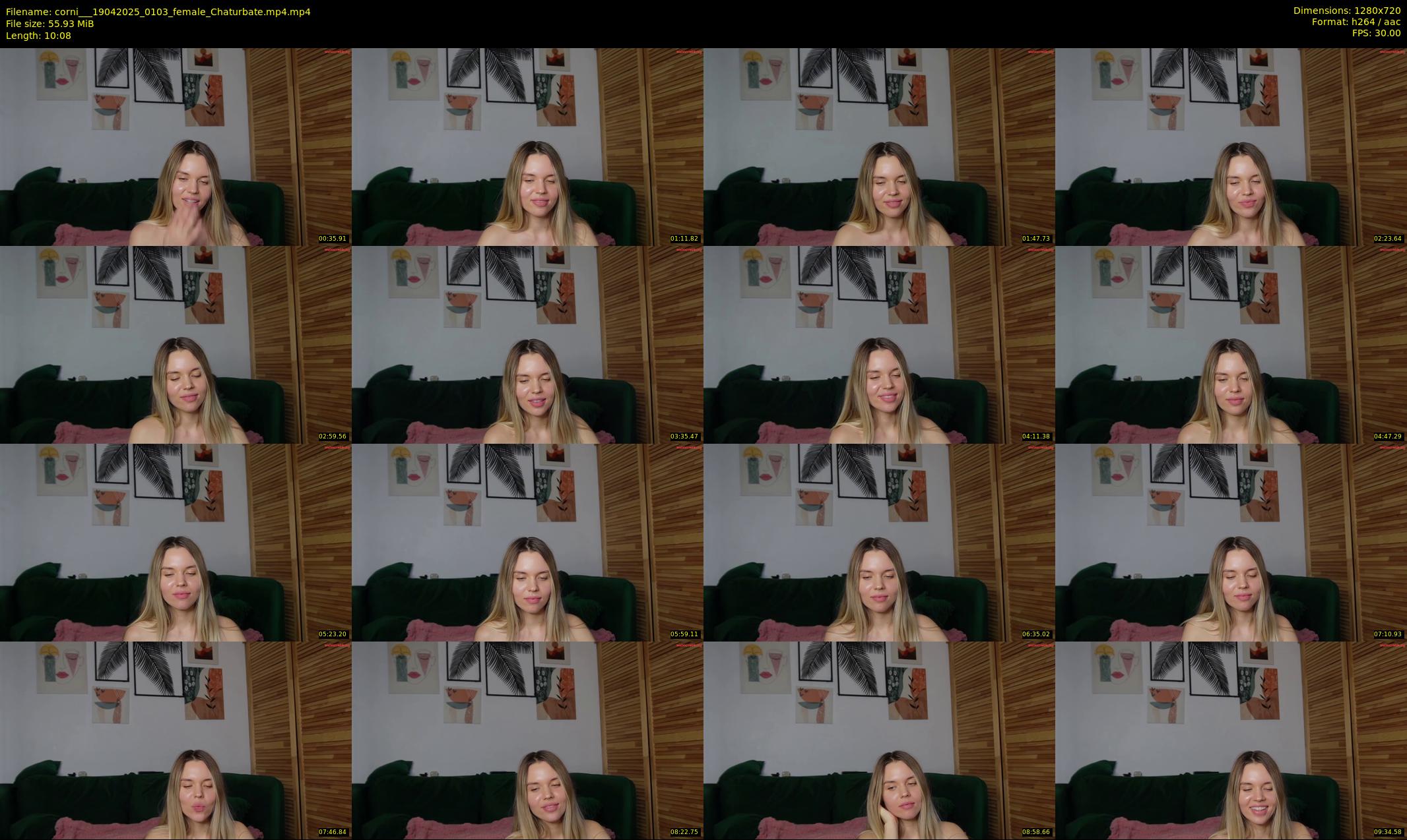 corni__ — 11 minute Chaturbate female cam show recording, 720p, Apr 19, 2025