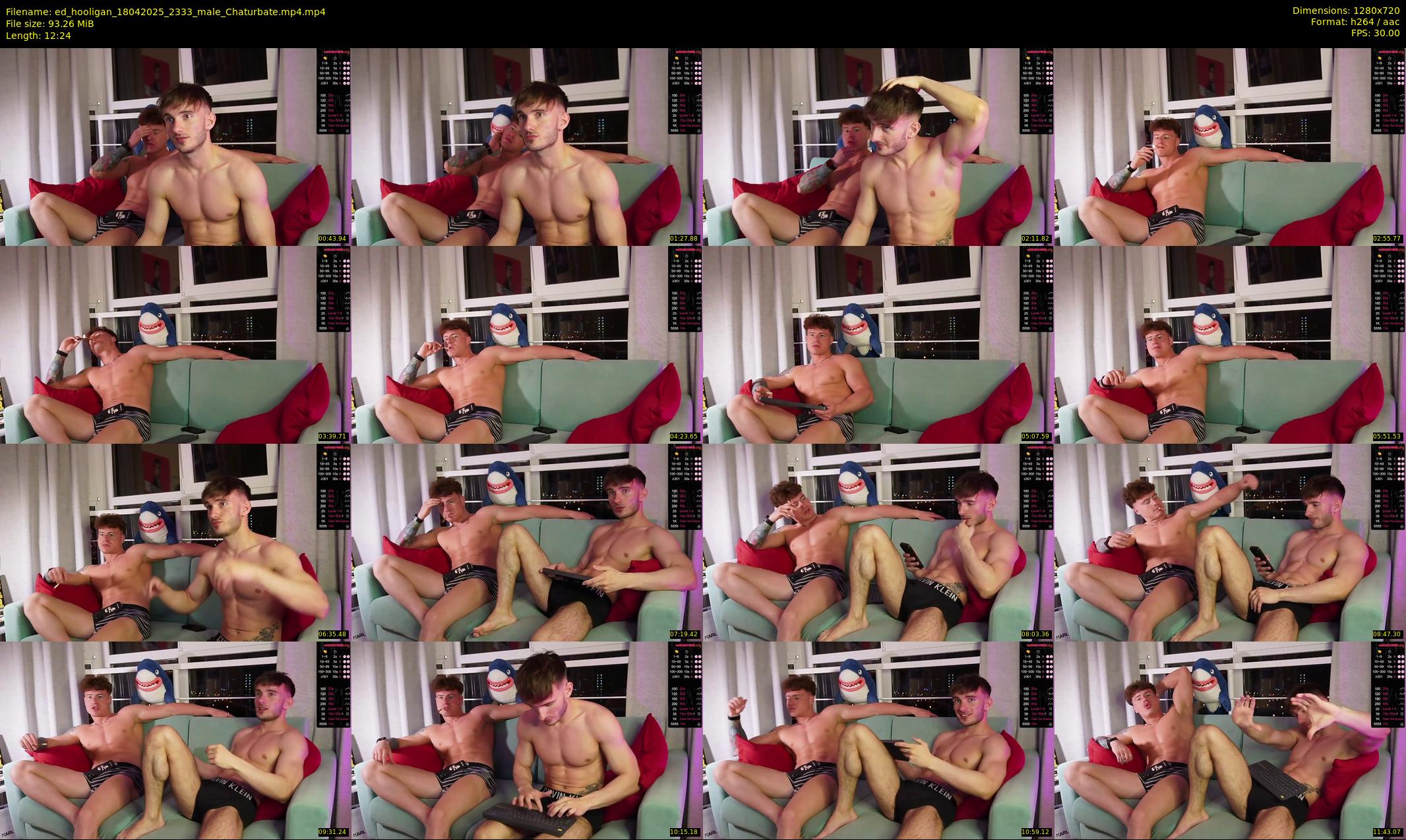 ed_hooligan — 13 minute Chaturbate male cam show recording, 720p, Apr 18, 2025