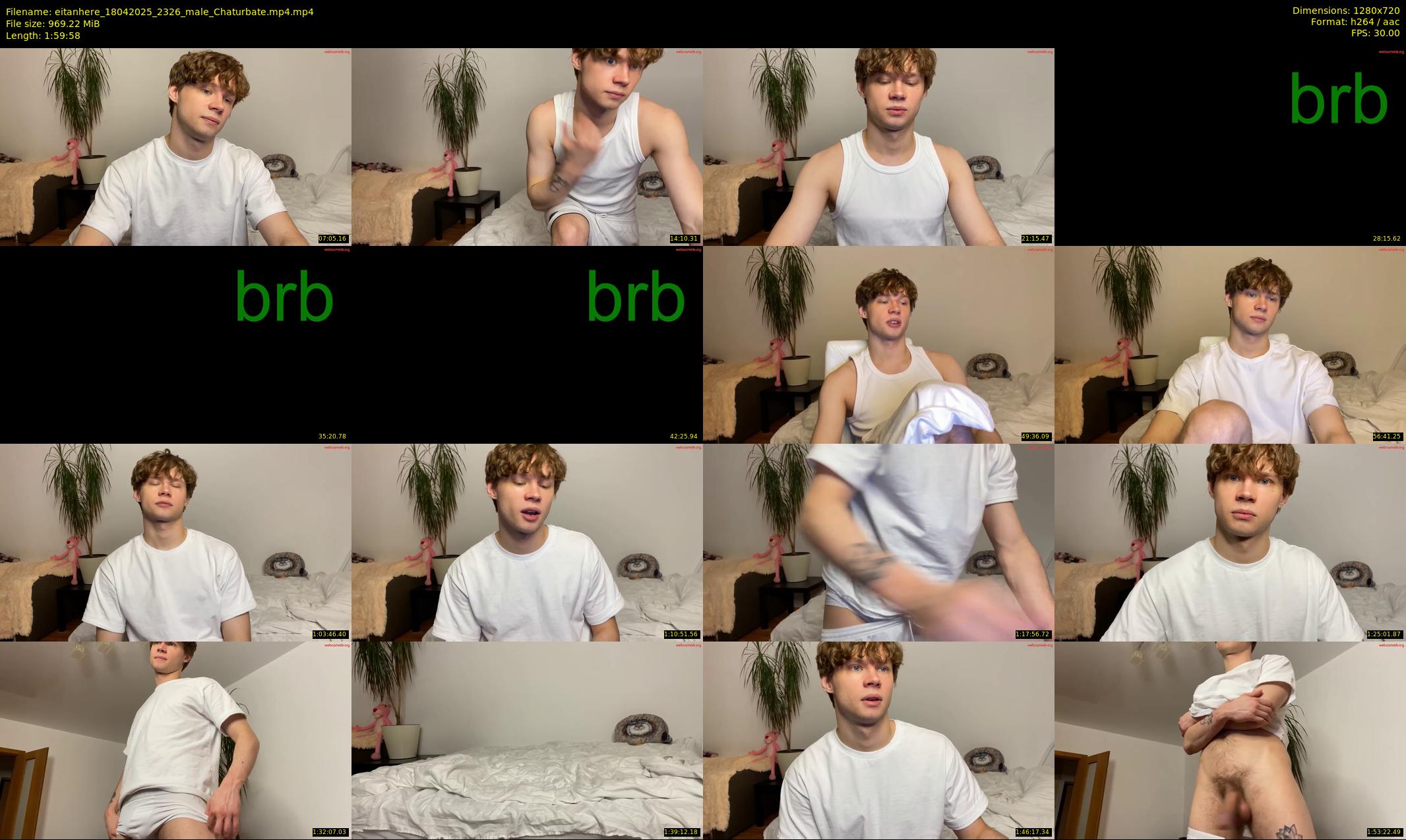 eitanhere — 120 minute Chaturbate male cam show recording, 720p, Apr 18, 2025