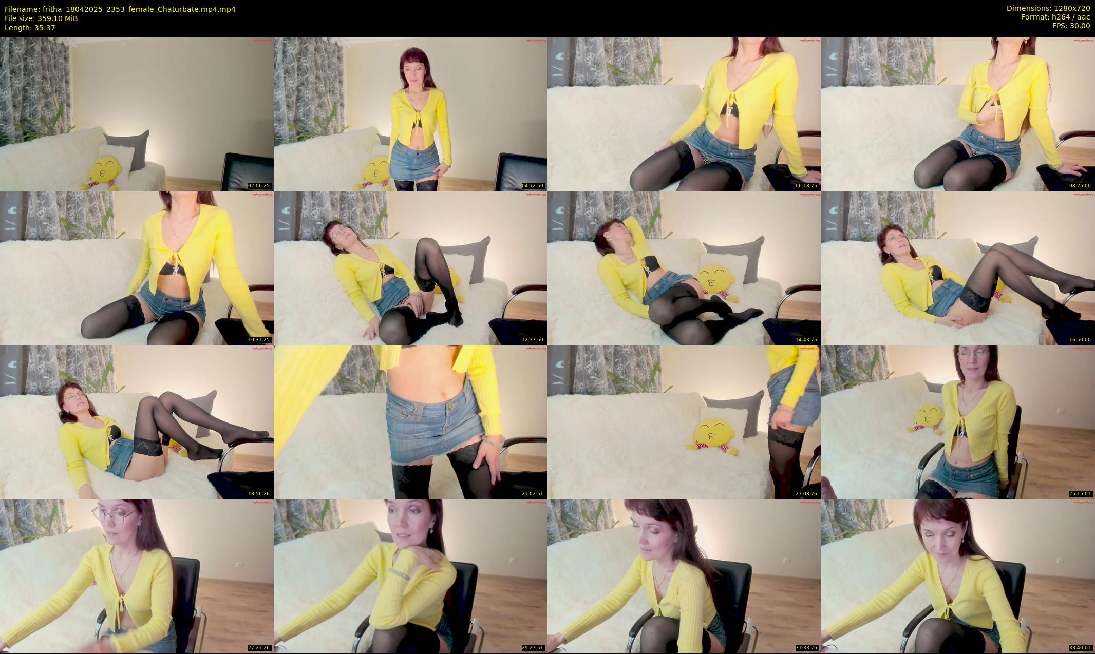fritha — 36 minute Chaturbate female cam show recording, 720p, Apr 18, 2025