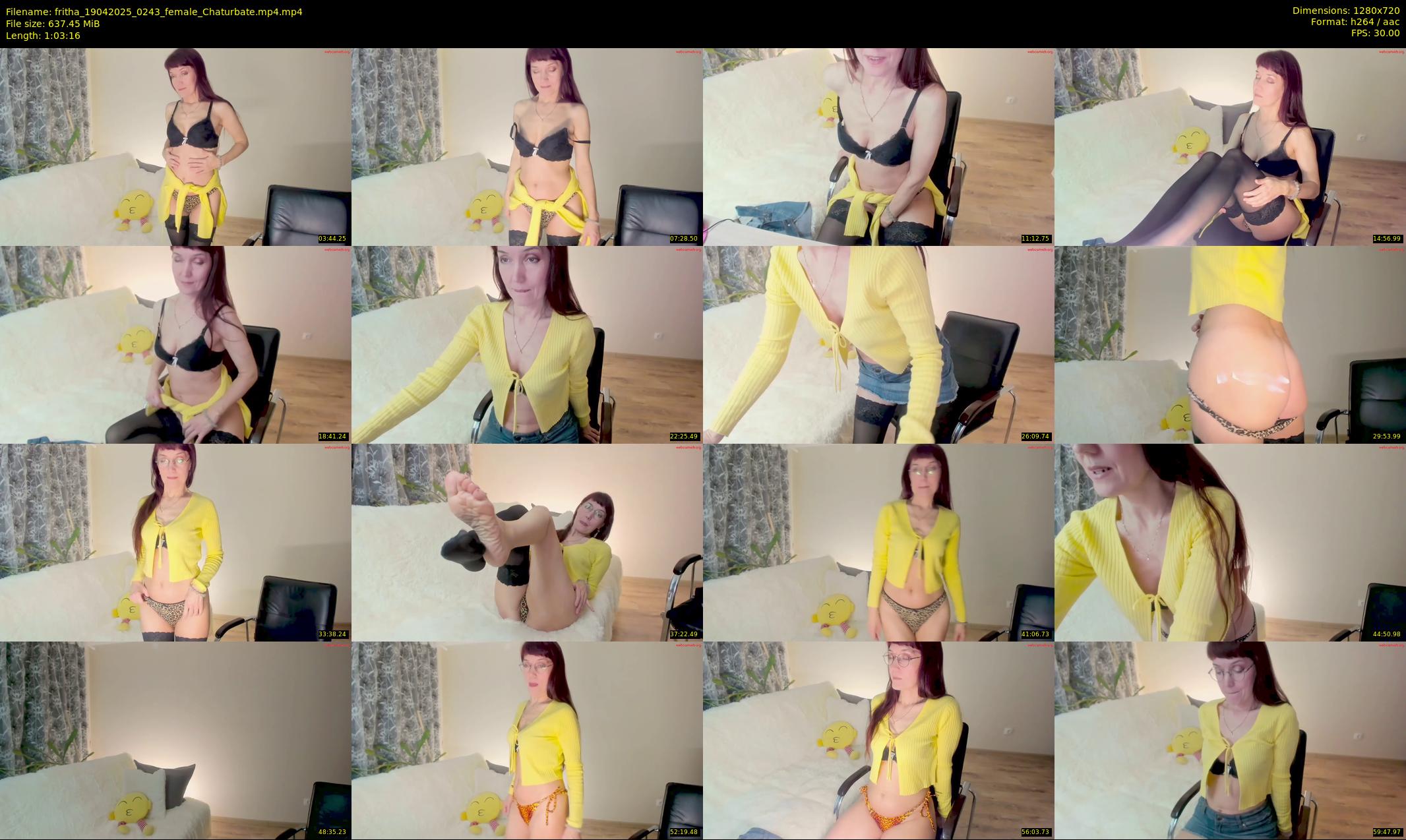 fritha — 64 minute Chaturbate female cam show recording, 720p, Apr 19, 2025