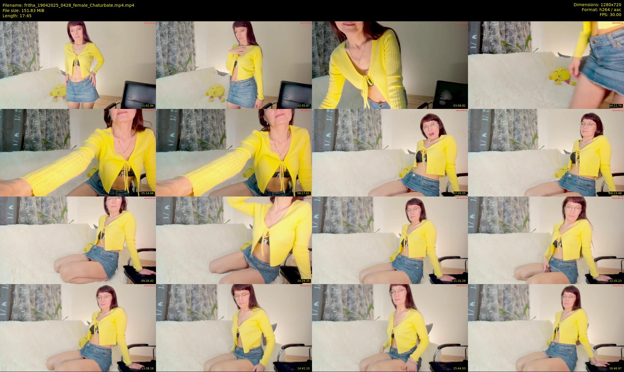 fritha — 18 minute Chaturbate female cam show recording, 720p, Apr 19, 2025