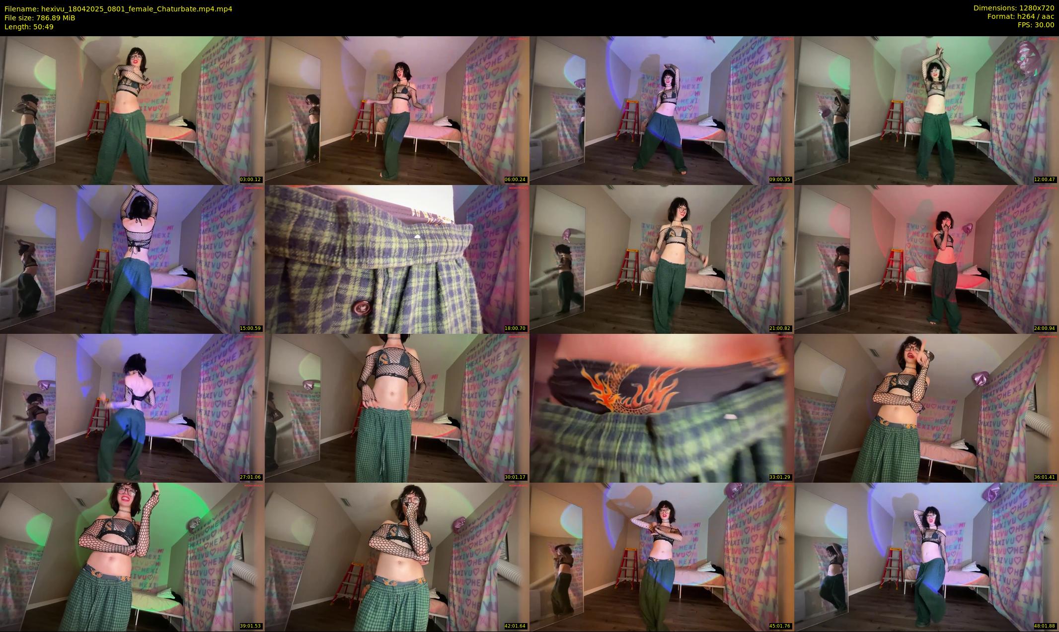 hexivu — 51 minute Chaturbate female cam show recording, 720p, Apr 18, 2025