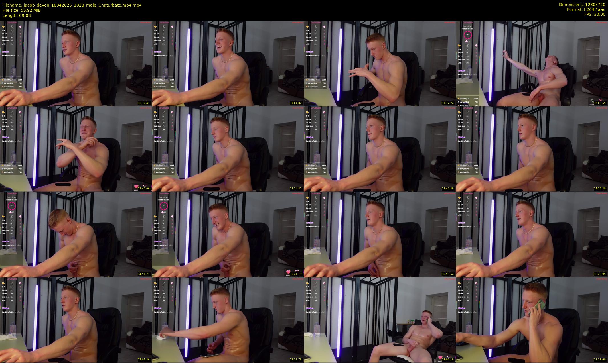 jacob_devon — 10 minute Chaturbate male cam show recording, 720p, Apr 18, 2025
