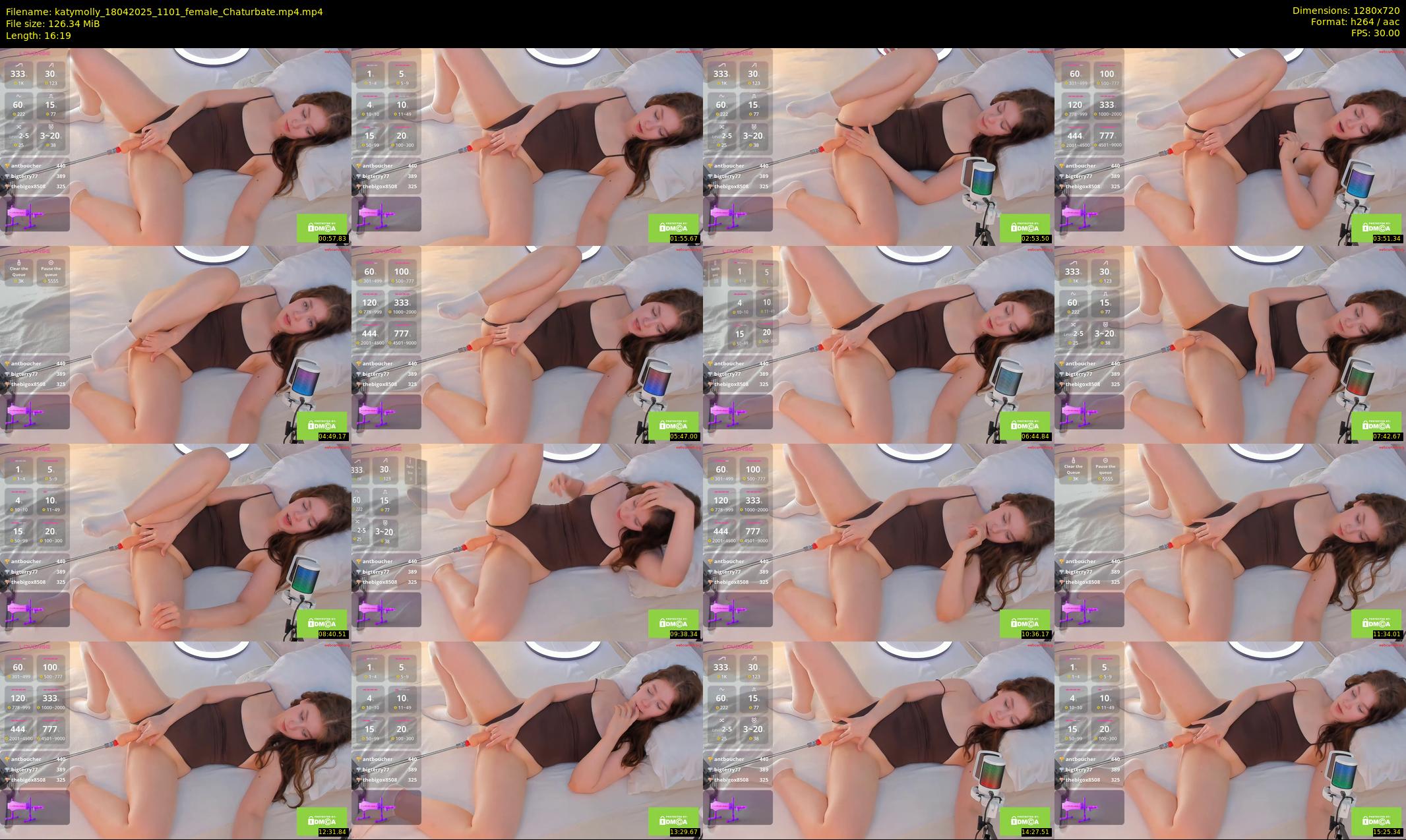 katymolly — 17 minute Chaturbate female cam show recording, 720p, Apr 18, 2025