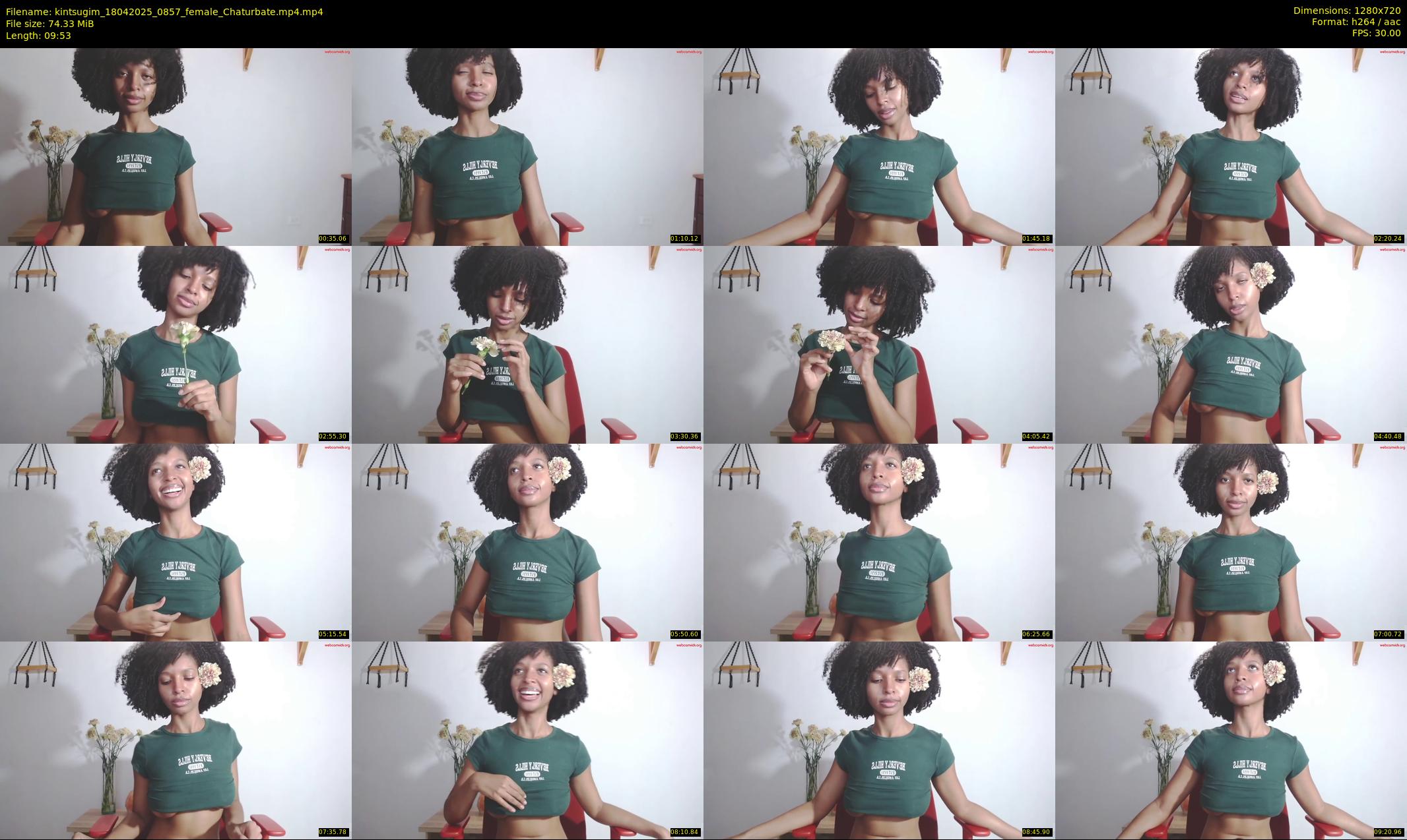 kintsugim — 10 minute Chaturbate female cam show recording, 720p, Apr 18, 2025