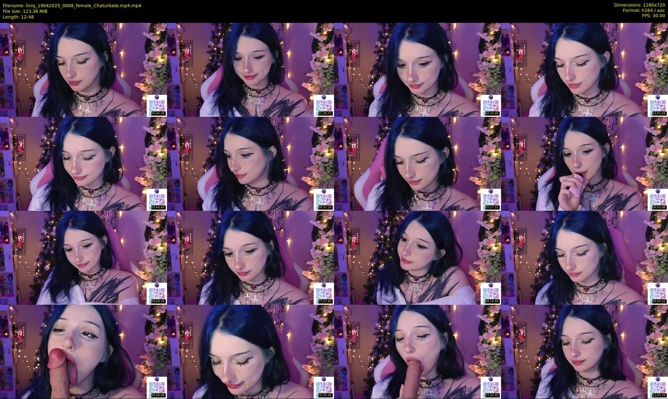liniq — 13 minute Chaturbate female cam show recording, 720p, Apr 19, 2025