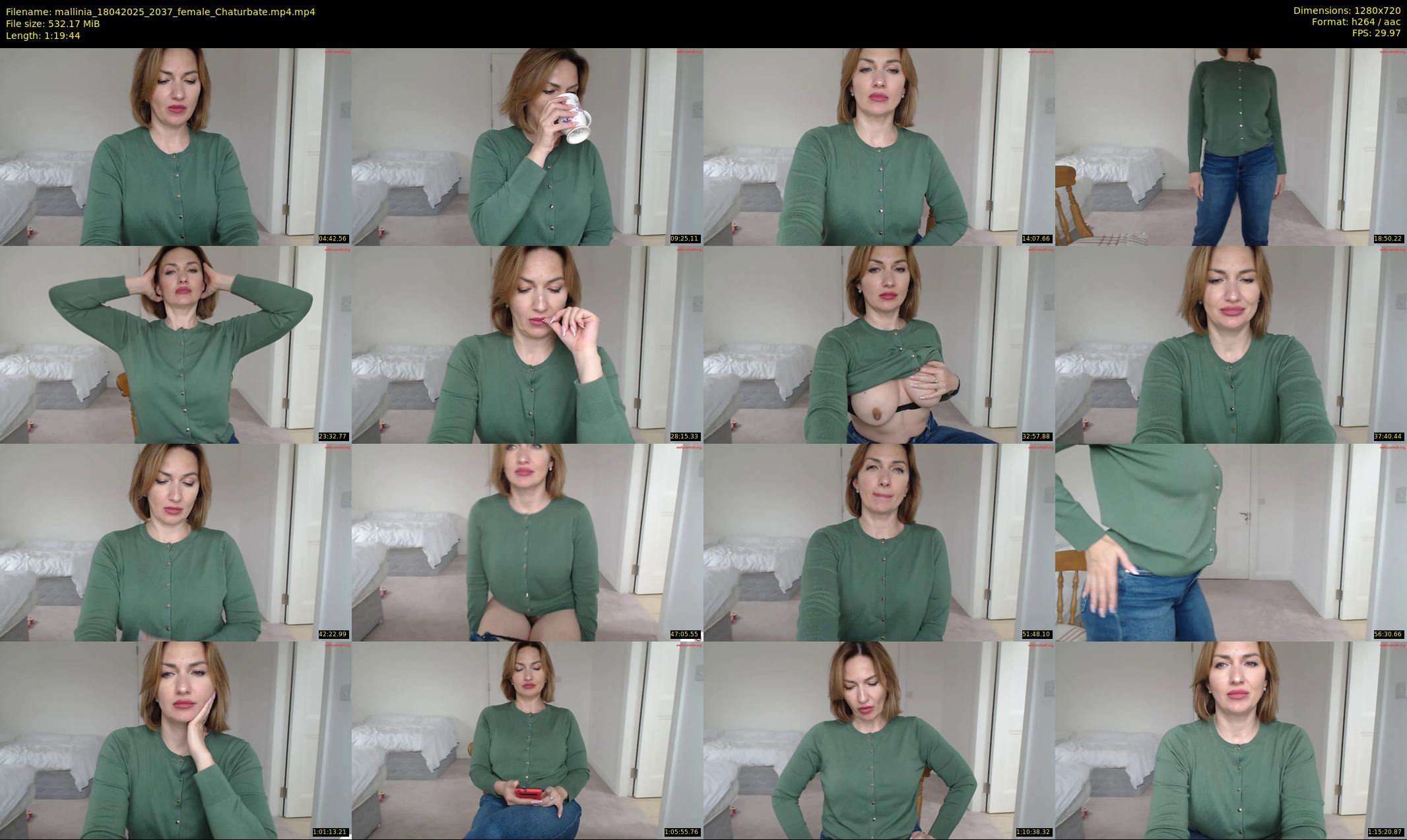 mallinia — 80 minute Chaturbate female cam show recording, 720p, Apr 18, 2025