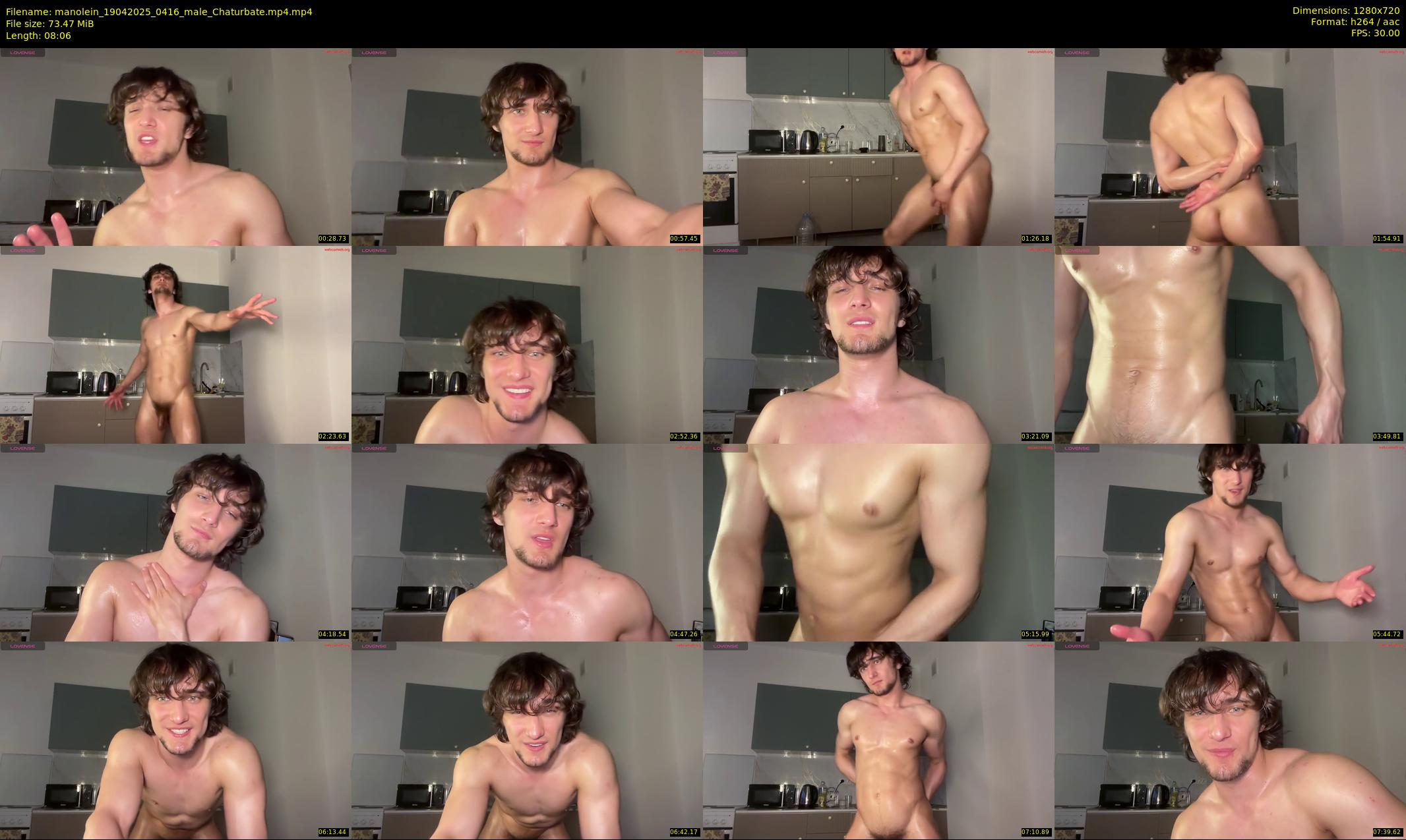 manolein — 9 minute Chaturbate male cam show recording, 720p, Apr 19, 2025