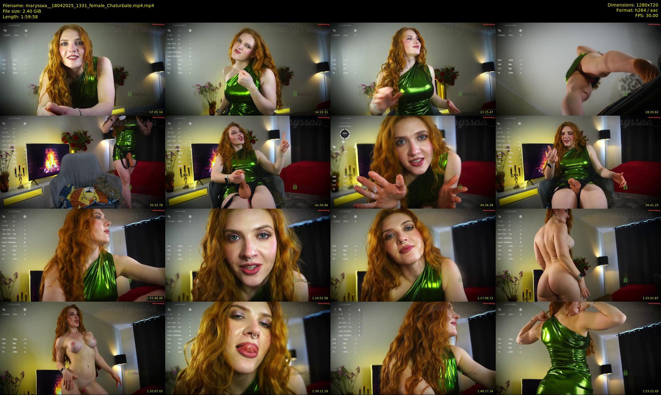 maryssaa_ — 120 minute Chaturbate female cam show recording, 720p, Apr 18, 2025