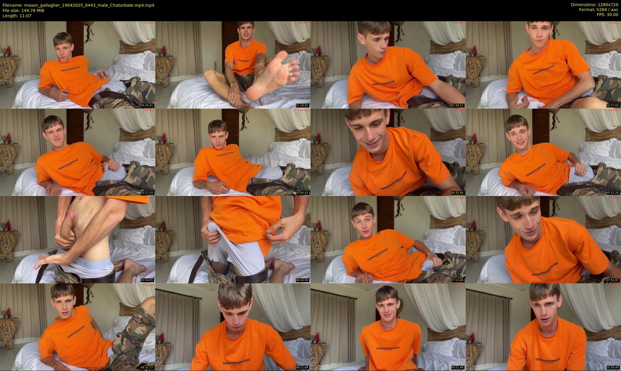 mason_gallagher — 12 minute Chaturbate male cam show recording, 720p, Apr 19, 2025