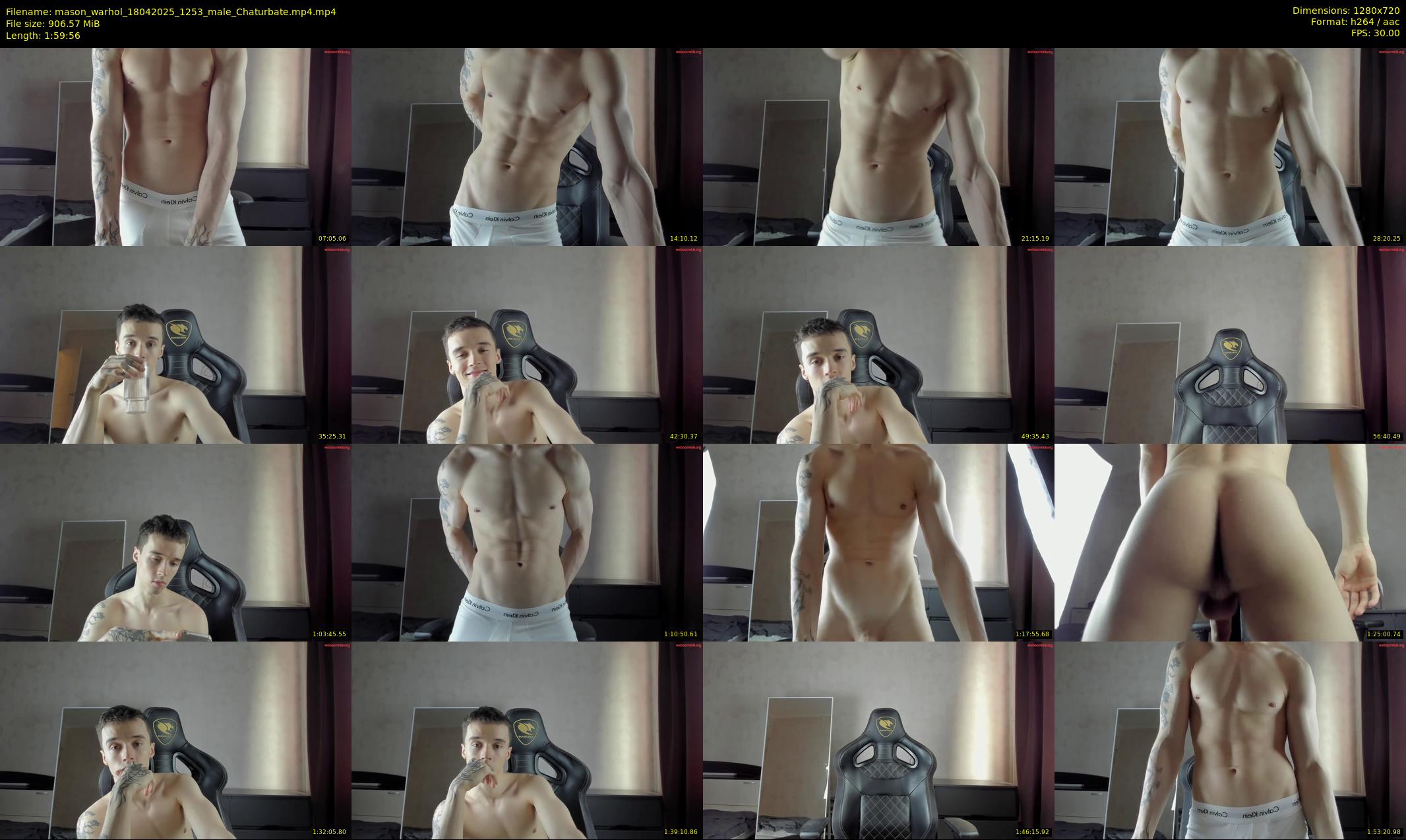 mason_warhol — 120 minute Chaturbate male cam show recording, 720p, Apr 18, 2025