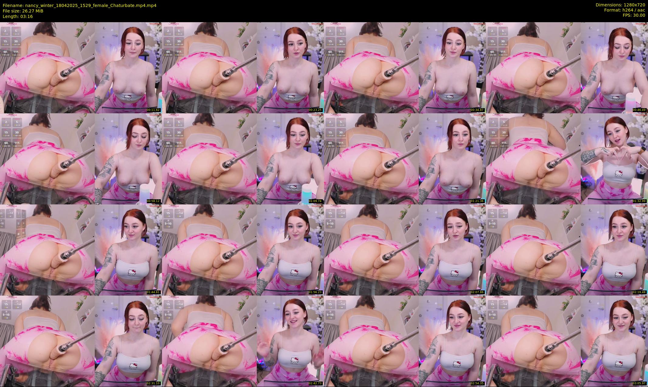 nancy_winter — 4 minute Chaturbate female cam show recording, 720p, Apr 18, 2025