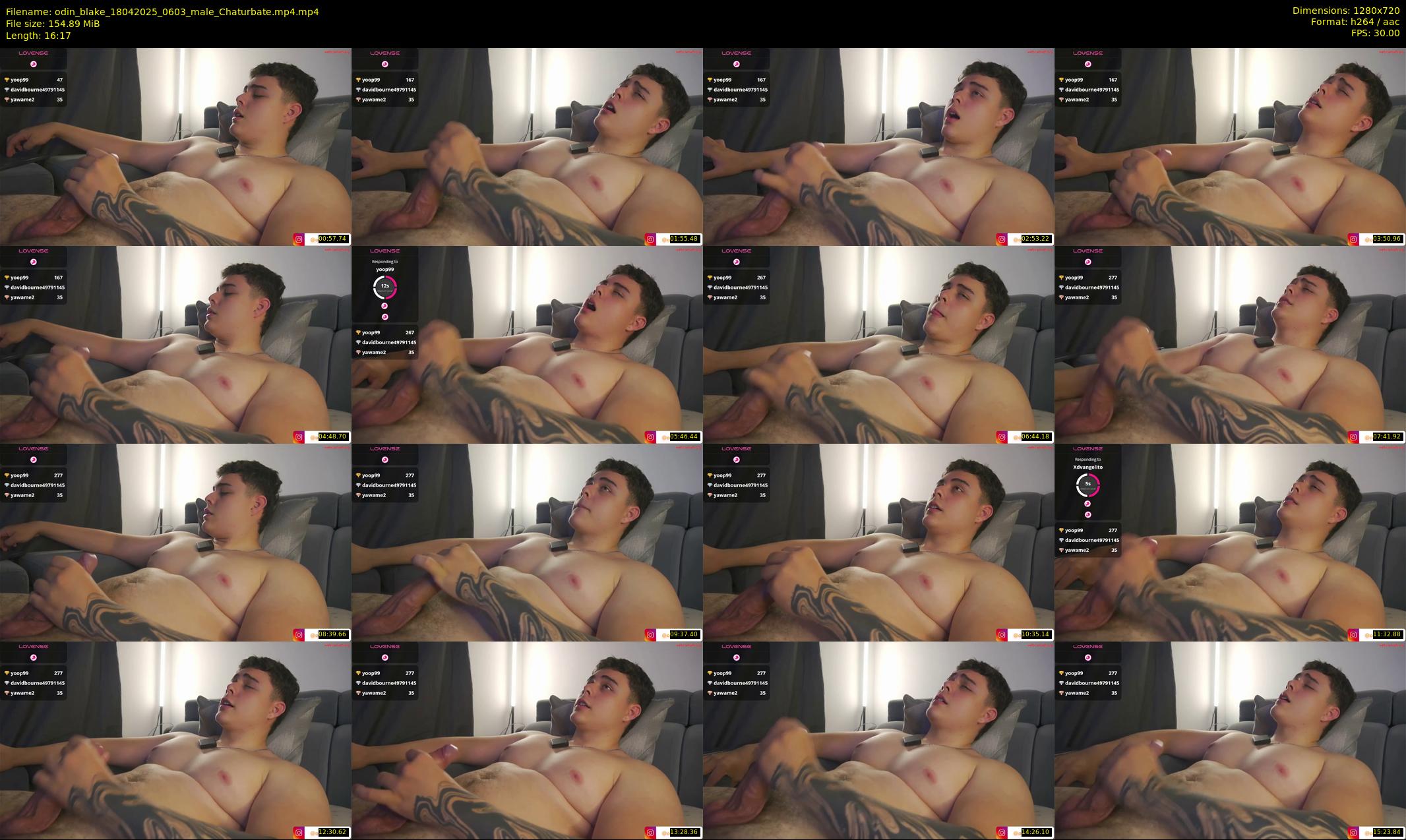 odin_blake — 17 minute Chaturbate male cam show recording, 720p, Apr 18, 2025