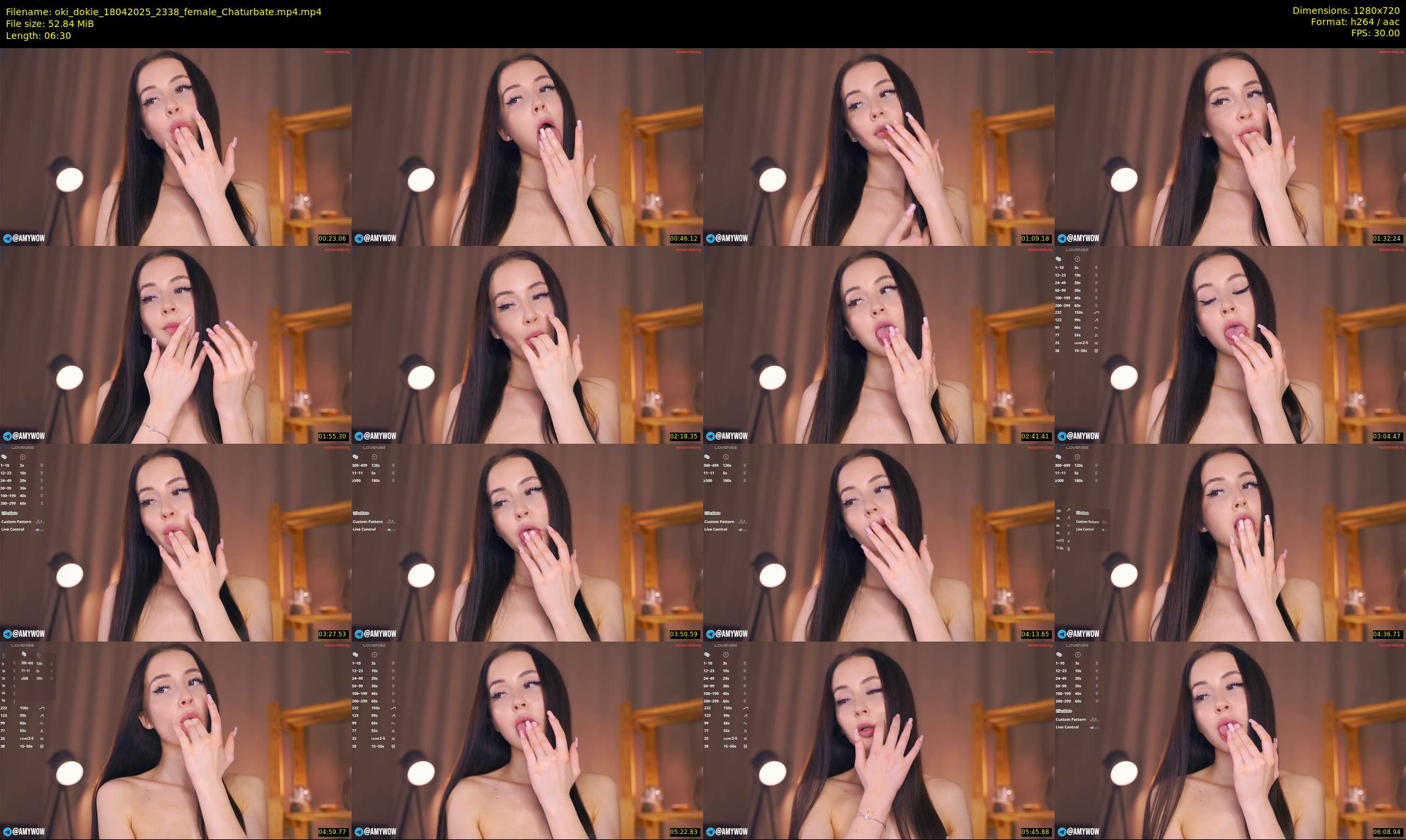 oki_dokie — 7 minute Chaturbate female cam show recording, 720p, Apr 18, 2025
