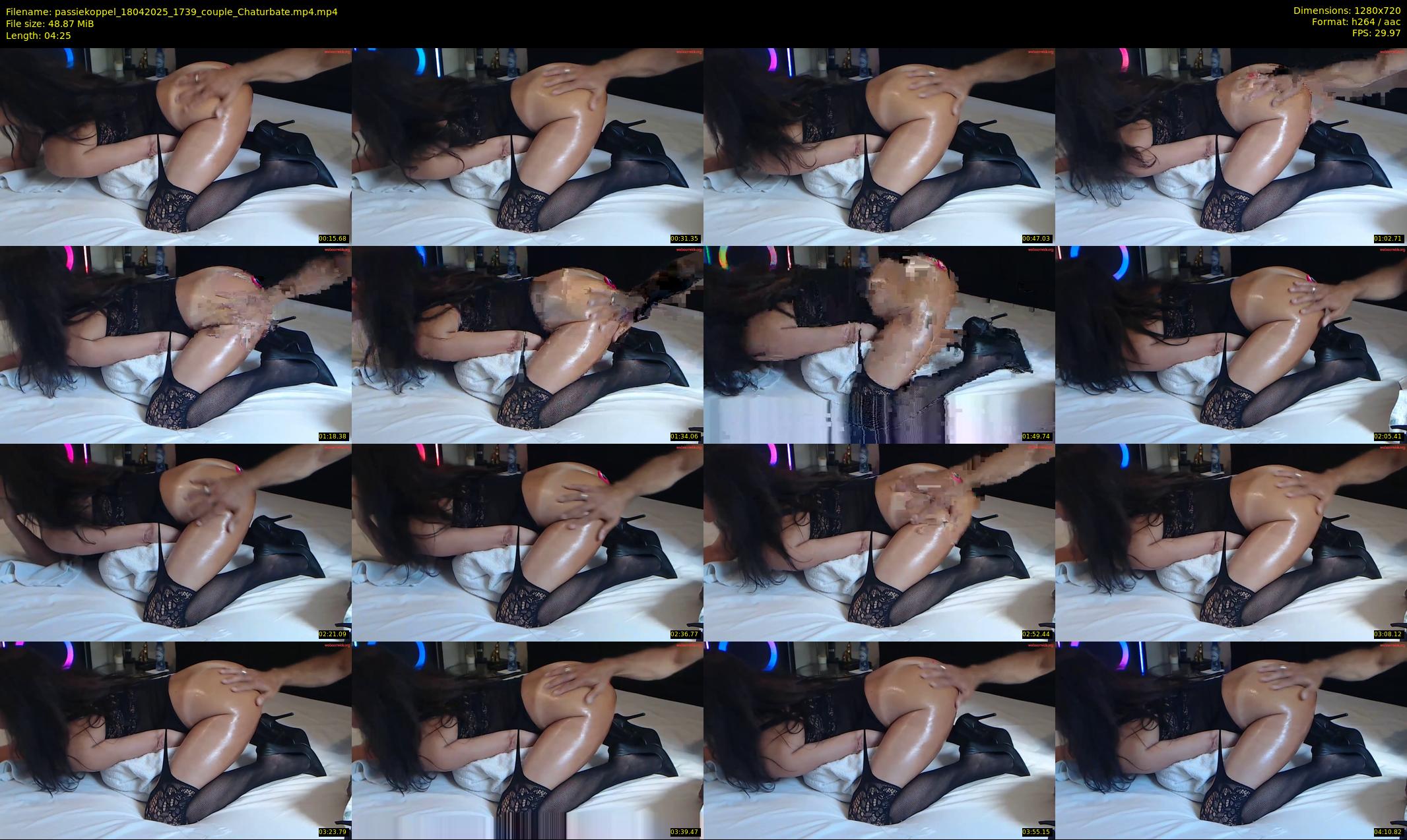 passiekoppel — 5 minute Chaturbate couple cam show recording, 720p, Apr 18, 2025