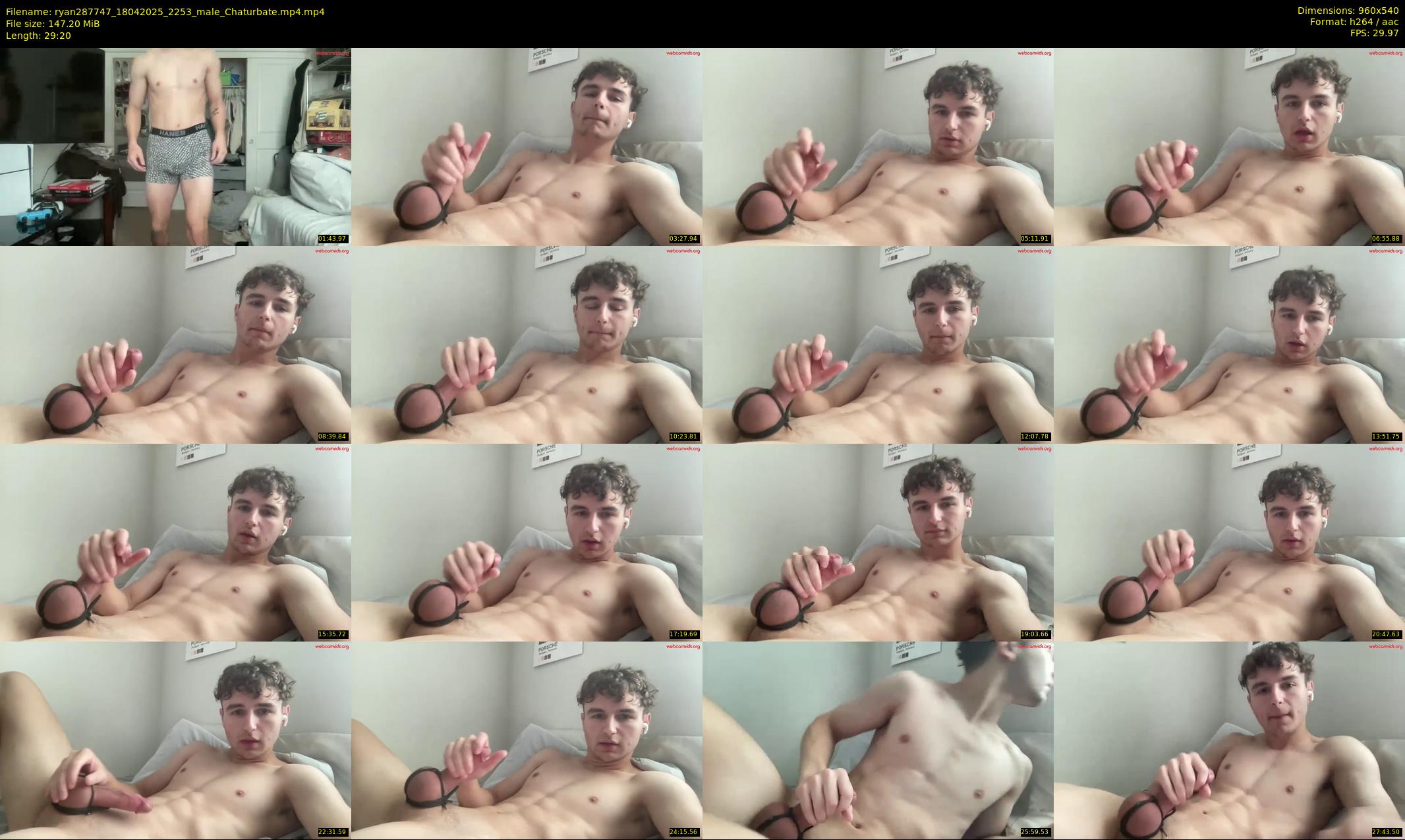 ryan287747 — 30 minute Chaturbate male cam show recording, 480p, Apr 18, 2025