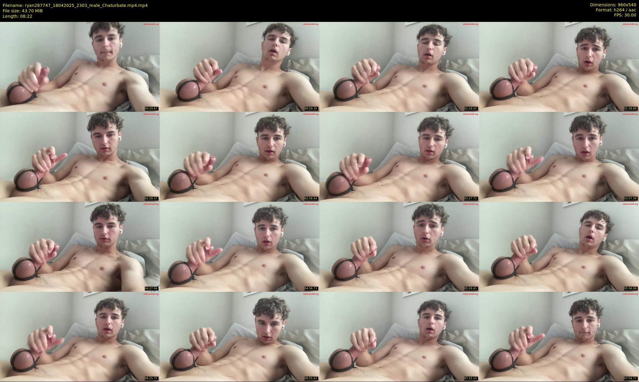 ryan287747 — 9 minute Chaturbate male cam show recording, 480p, Apr 18, 2025