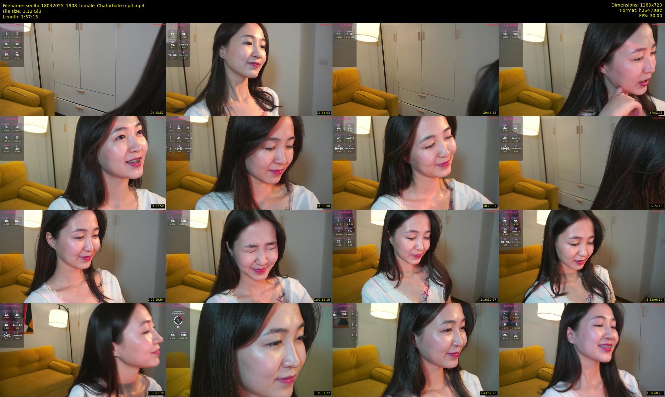 seulbi — 118 minute Chaturbate female cam show recording, 720p, Apr 18, 2025